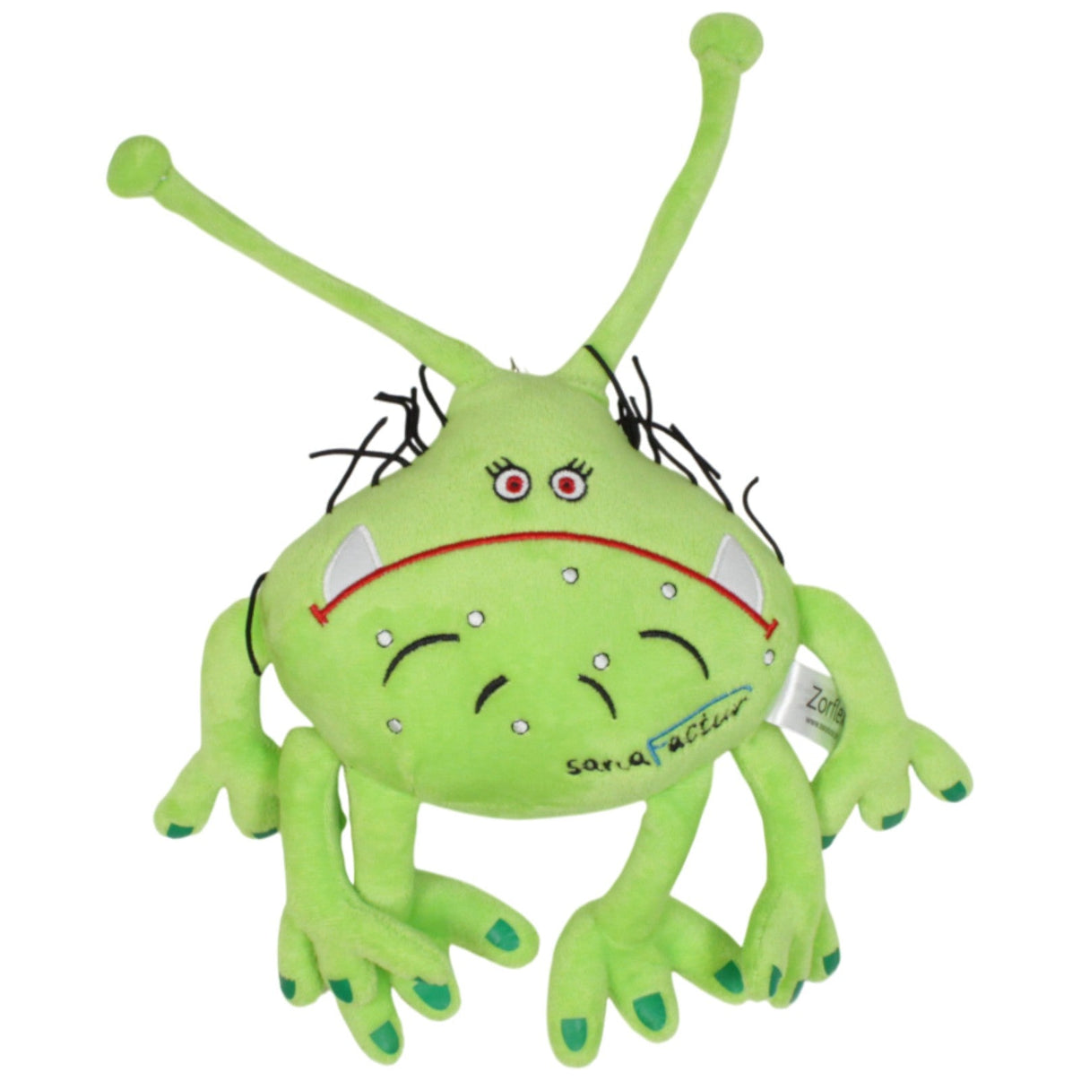 123000018989 Wrocklage Zorflex, grüne Bakterie Kuscheltier Kumpel Leo 21cm ebay - 20 - stofftiere Gebraucht