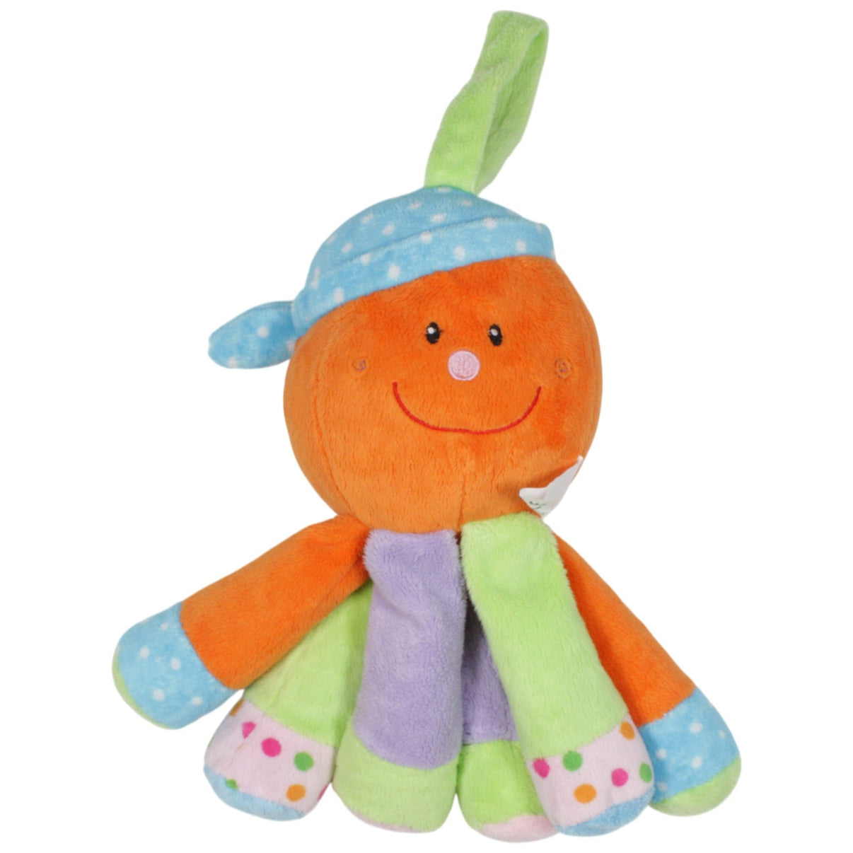 123000019000 SUN - DAY Süße Krake mit Rassel Kuscheltier Kumpel Leo 29cm Blau ebay - stofftiere