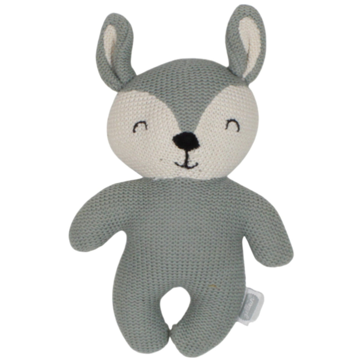 123000019007 Jollein Süßes Reh in Strickoptik, hellgrün Kuscheltier Kumpel Leo 24cm ebay - stofftiere Gebraucht