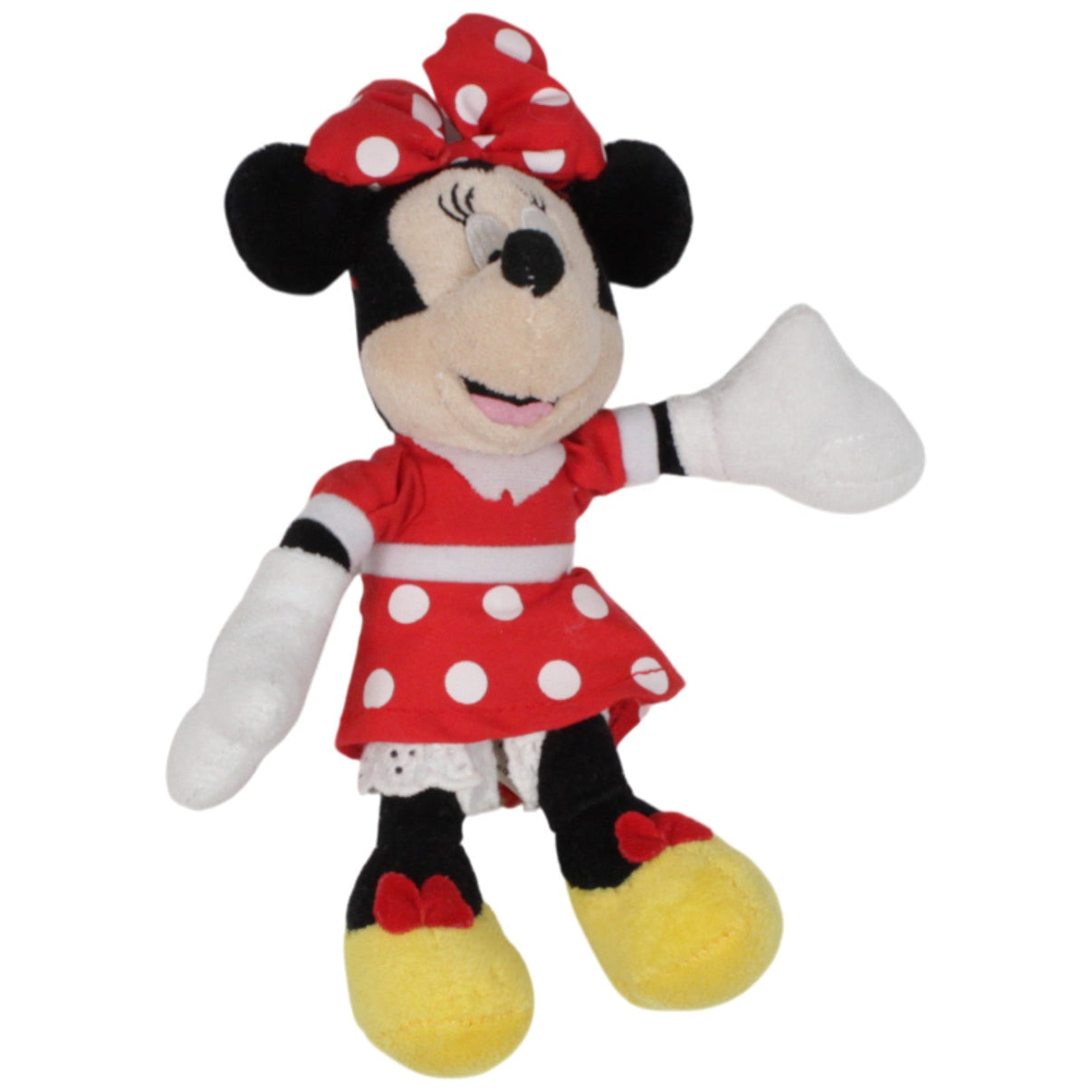 123000019010 Disney Disneyland Paris, kleine Minnie Maus Kuscheltier Kumpel Leo 18cm _Vintage_ Charakter