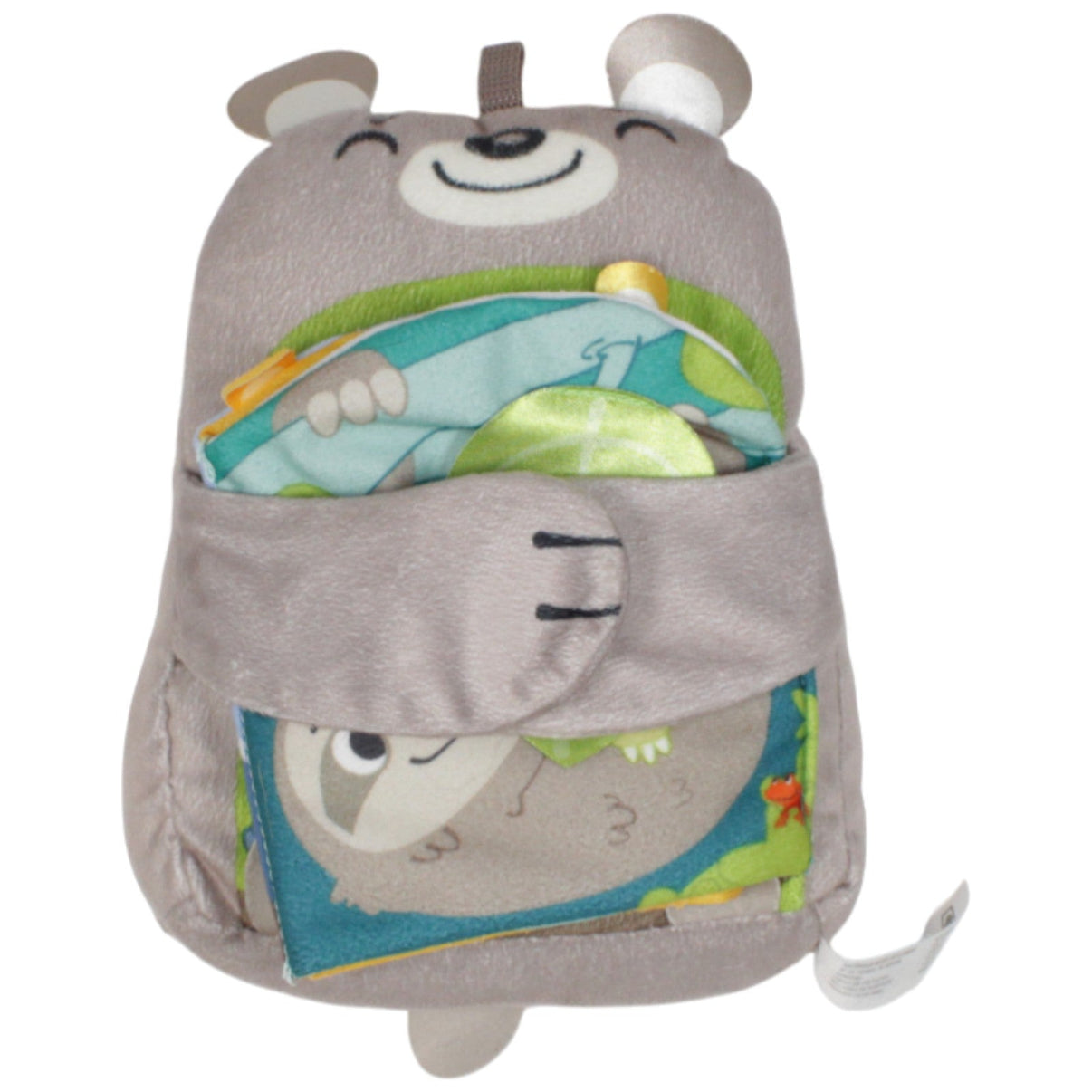 123000019060 Fisher - Price Weicher Bär Stoffbuch Kumpel Leo 17cm 23cm Bär