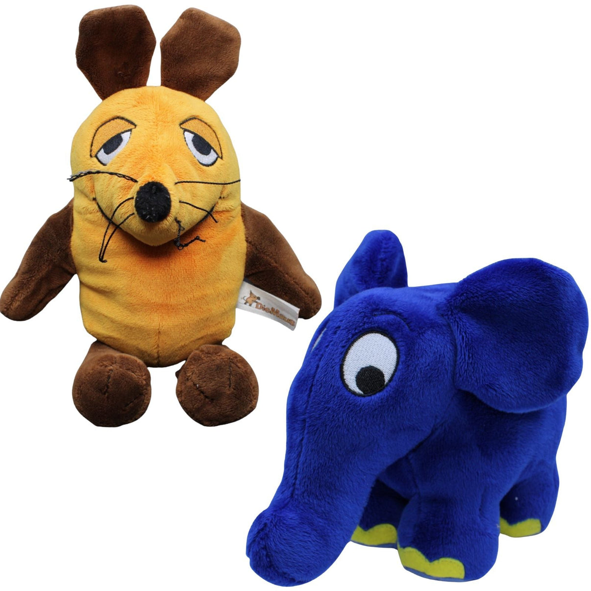 123000019067 Schmidt Maus & Elefant aus Sendung mit der Maus Kuscheltier Kumpel Leo 20cm 30cm Blau