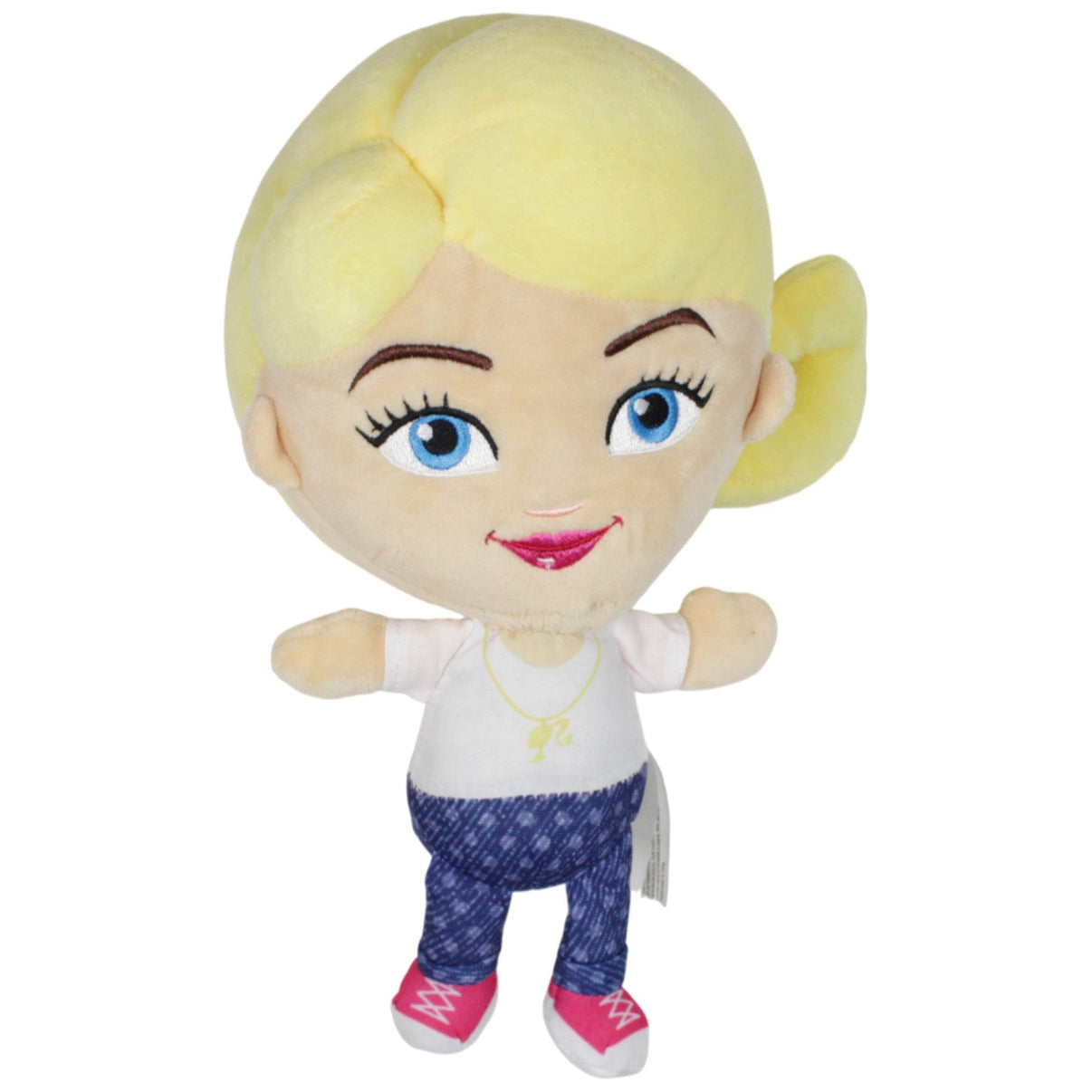 123000019098 Mattel Big Head, Barbie mit Zopf Plüschfigur Kumpel Leo 32cm Charakter ebay - stofftiere
