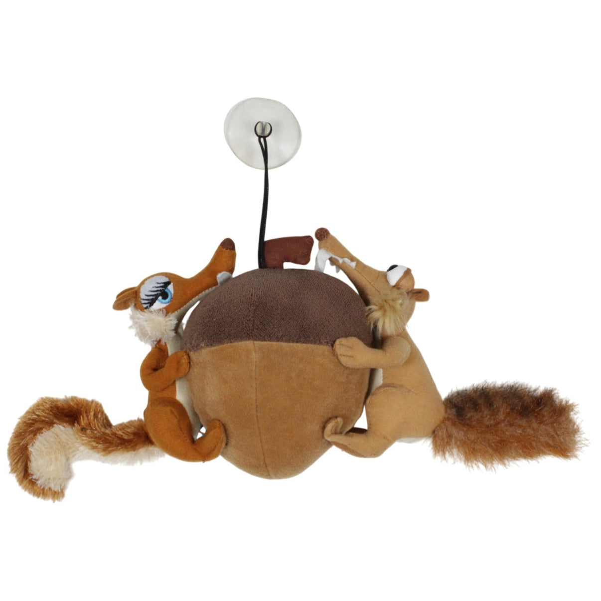 123000019102 Play by Play Scrat und Scrattie mit Nuss aus Ice Age 3 Kuscheltier Kumpel Leo 30cm Beige Braun