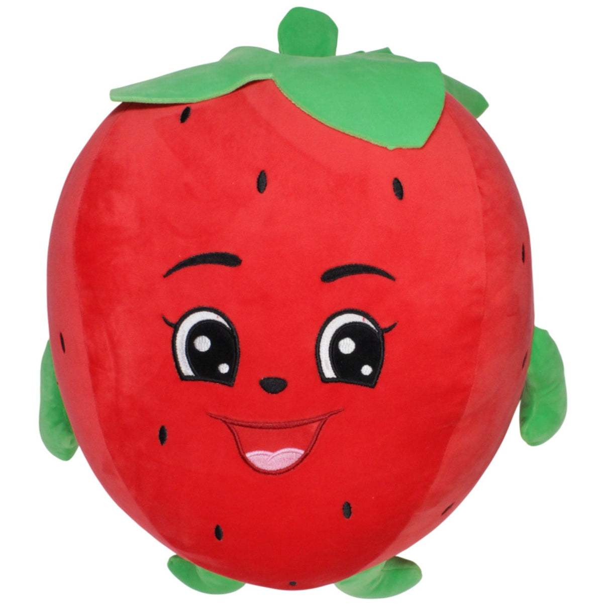 123000019135 FLOTI Flos Toys, große süße Erdbeere Plüschfigur Kumpel Leo 50cm ebay - 20 - stofftiere Gebraucht