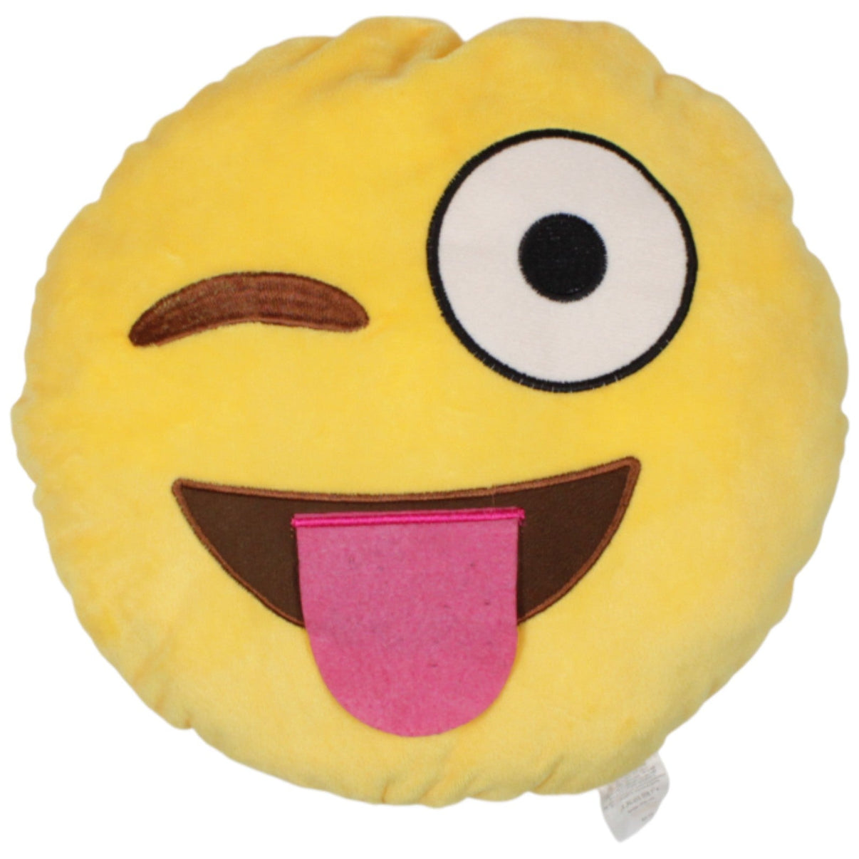 123000019146 Unbekannt Emoji mit Zunge Formkissen Kumpel Leo 31cm 32cm ebay - dekokissen
