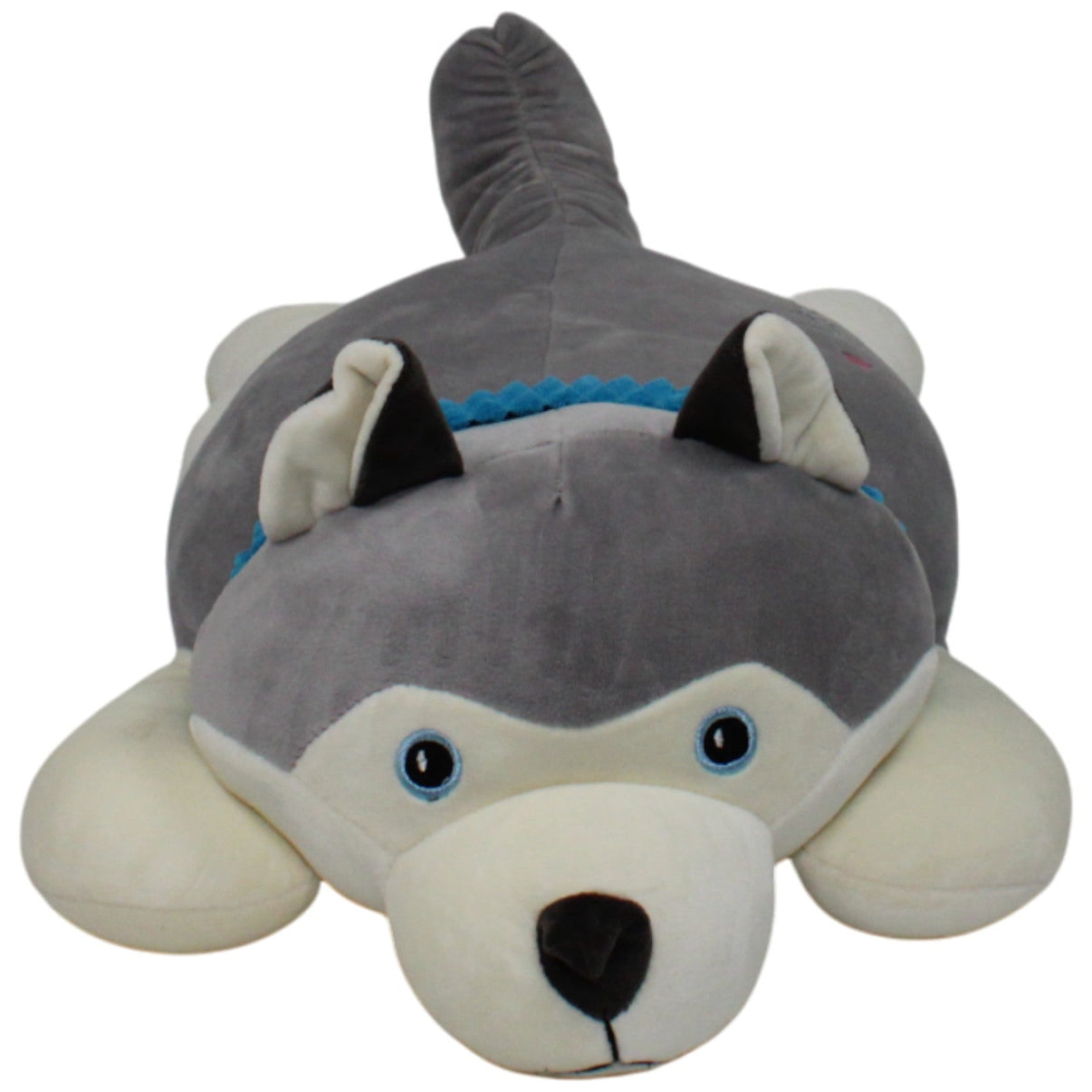 123000019158 Unbekannt XL Husky "Little CuCu", liegend Kuscheltier Kumpel Leo 55cm ebay - 20 - stofftiere Gebraucht