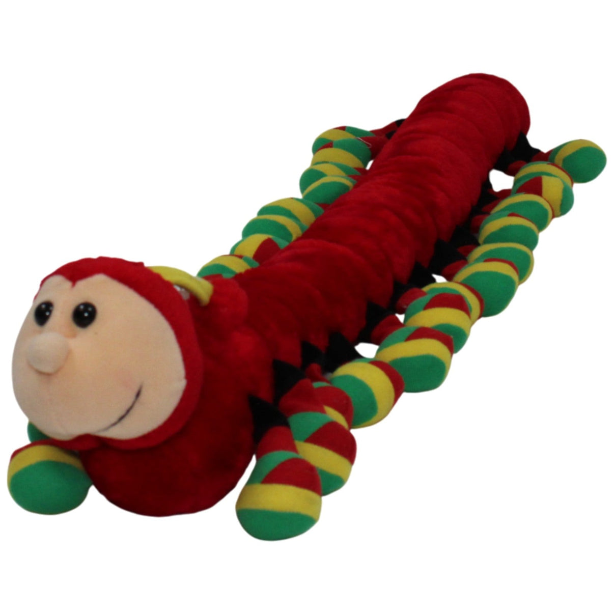 123000019171 PAN TOYS XXXL Tausendfüßler, rot Kuscheltier Kumpel Leo 85cm _Vintage_ ebay - 20 - stofftiere