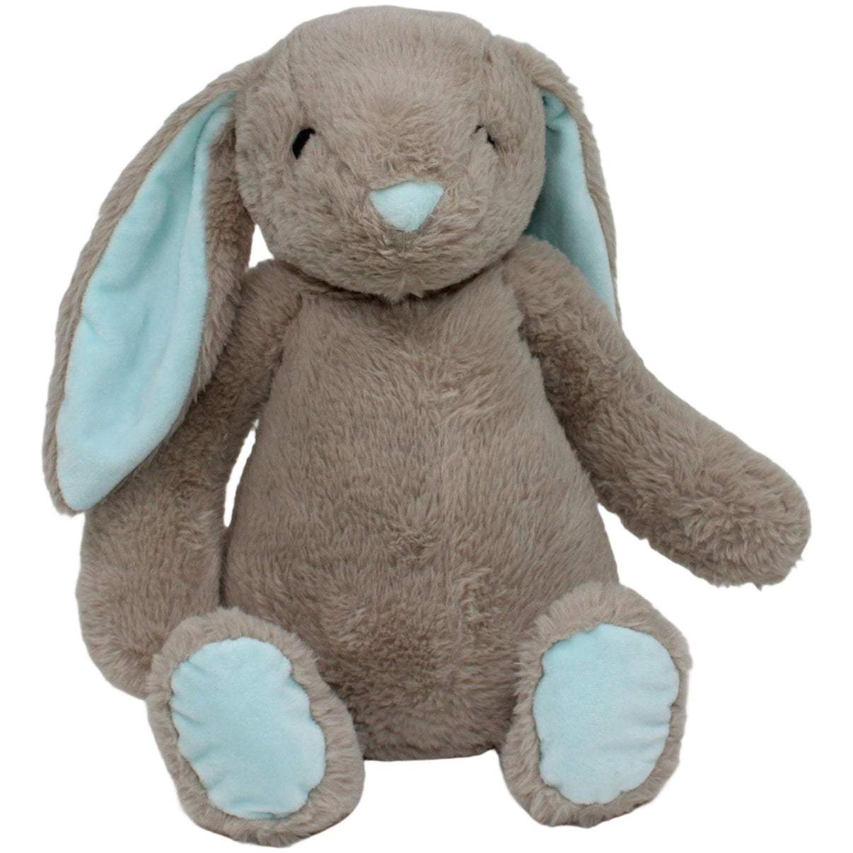 123000019203 Topolino Hellbrauner XL Hase, superweich Kuscheltier Kumpel Leo 50cm Beige Blau