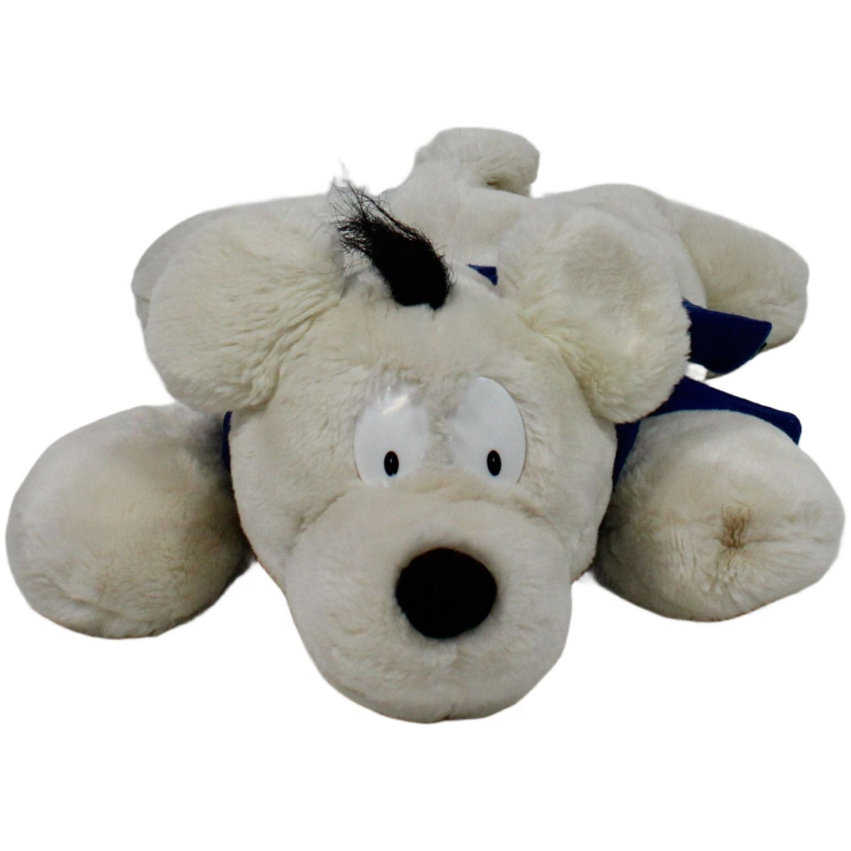 123000019214 Uli Stein & Gerd Koch Uli Stein, XL Eisbär mit Schal liegend Kuscheltier Kumpel Leo 45cm _Vintage_ ebay - 20 - stofftiere