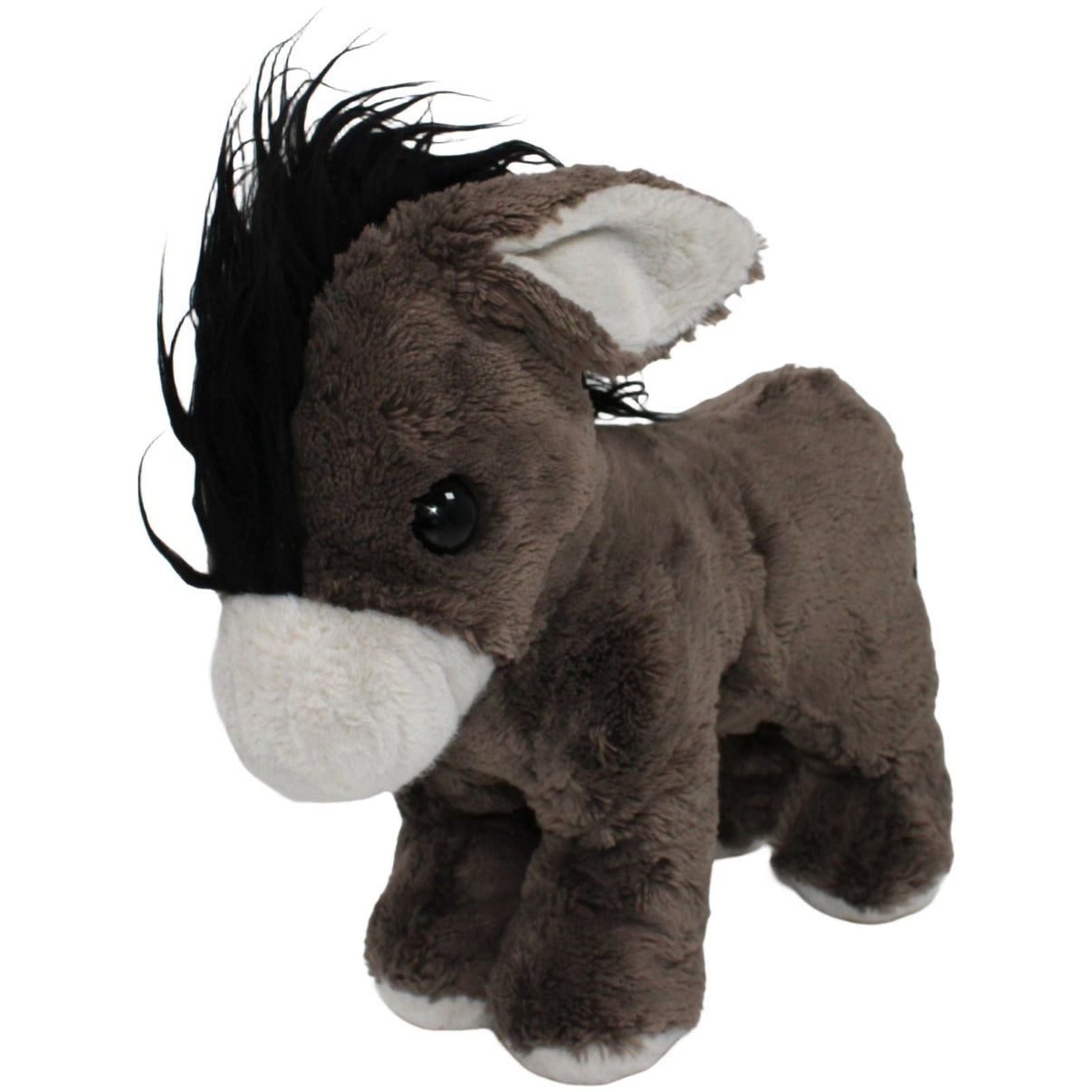 123000019220 Sigikid XL grau - brauner Esel Kuscheltier Kumpel Leo 45cm _Vintage_ Beige