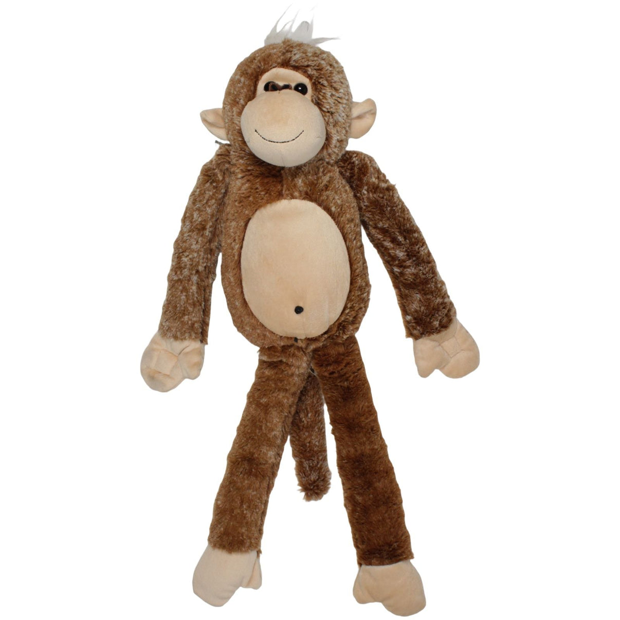 123000019253 Woolworth Kuschel Woolies, XXL Schlenker Affe mit Klett - Händen Kuscheltier Kumpel Leo 60cm Affe Beige