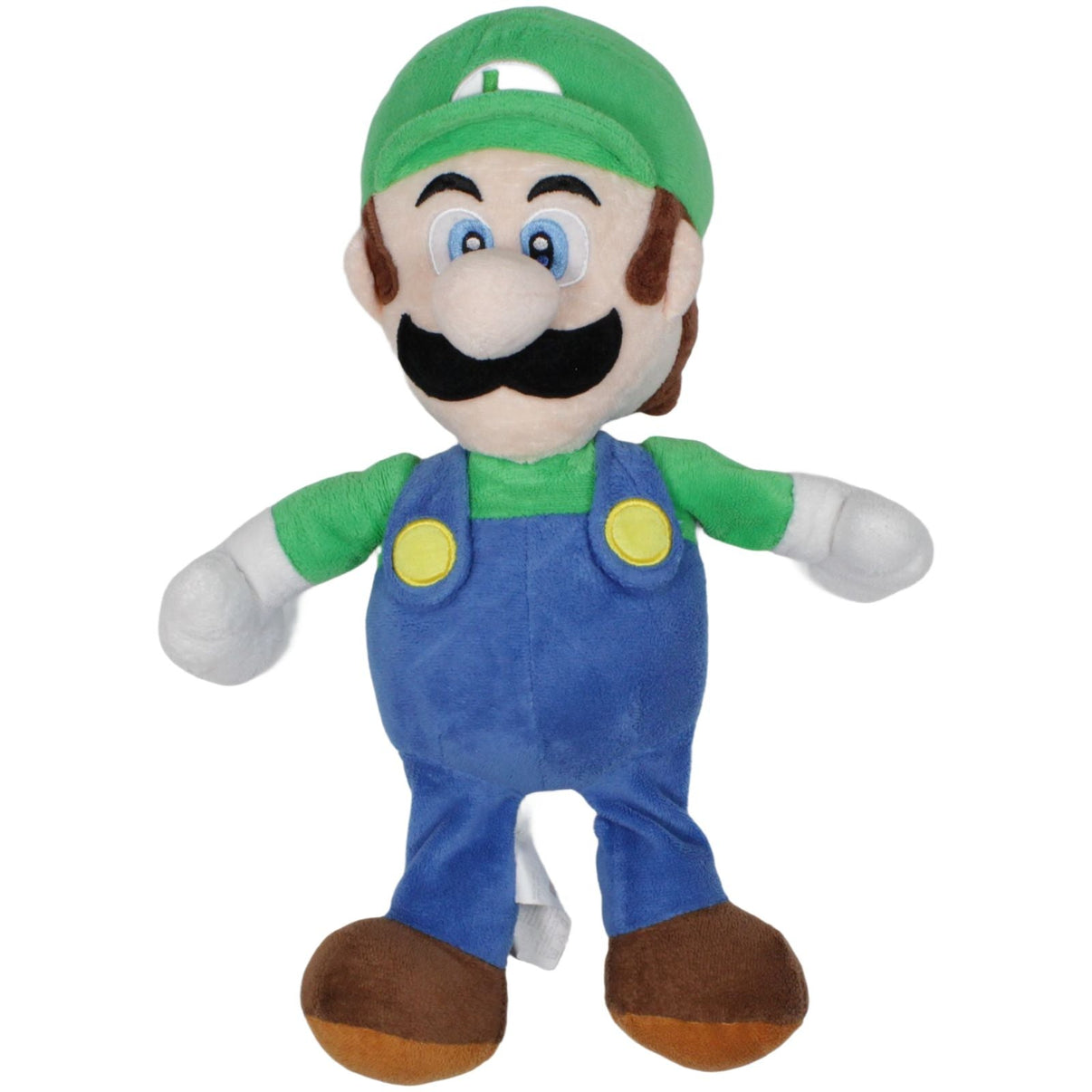 123000019258 Whitehouse Leisure Luigi aus Super Mario, groß Plüschfigur Kumpel Leo 2022 39cm Blau