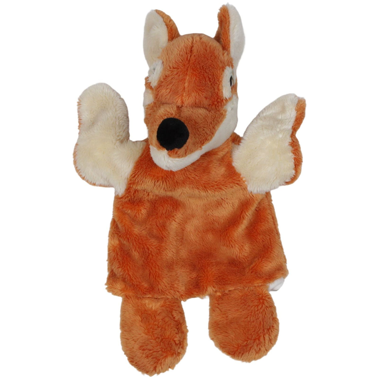 123000019262 Heunec Herr Fuchs aus Unser Sandmännchen Ganzkörper - Handpuppe Kumpel Leo 30cm Beige Charakter