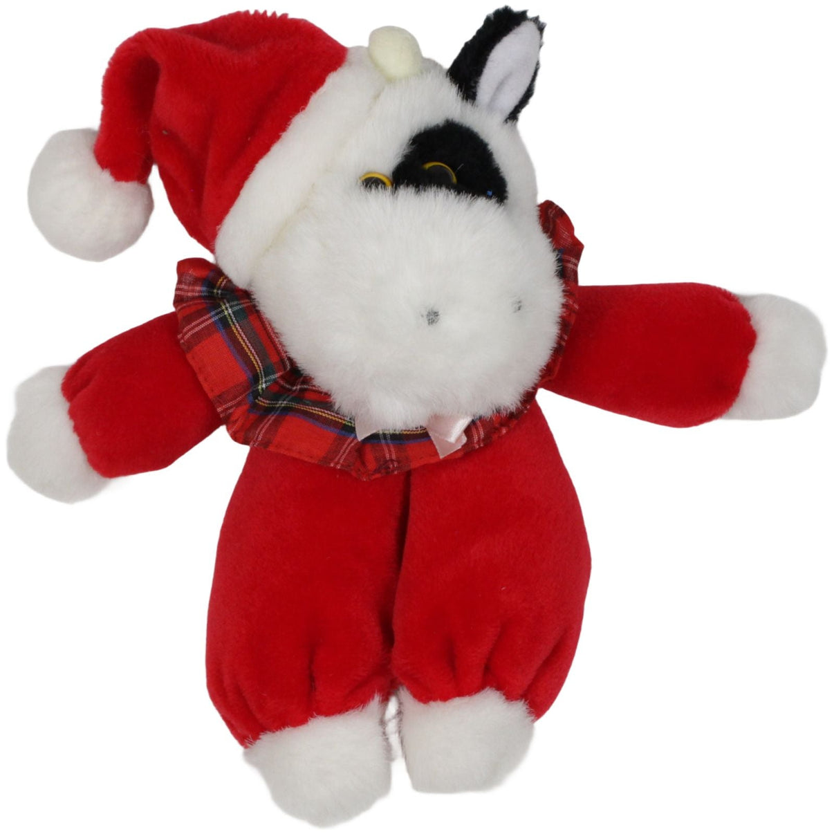 123000019312 Baby Club Weihnachtliche süße Kuh Kuscheltier Kumpel Leo 22cm _Vintage_ Baby Club