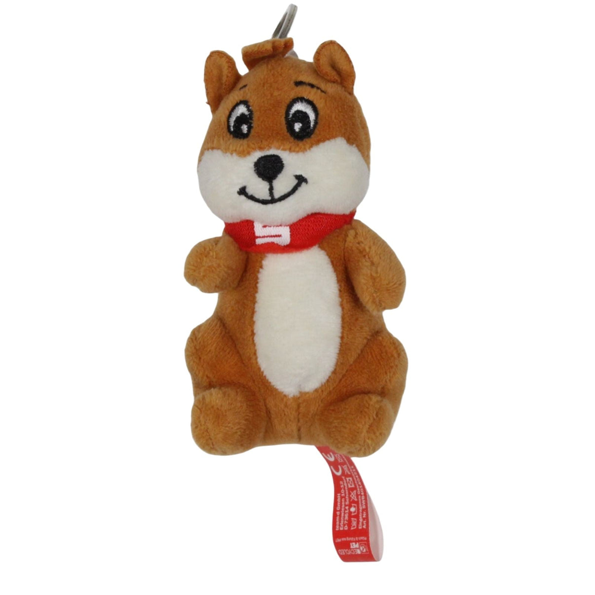 123000019316 team - d Sparkasse, Eichhörnchen Schlüsselanhänger Kumpel Leo 10cm Braun ebay - taschen - rucksaecke