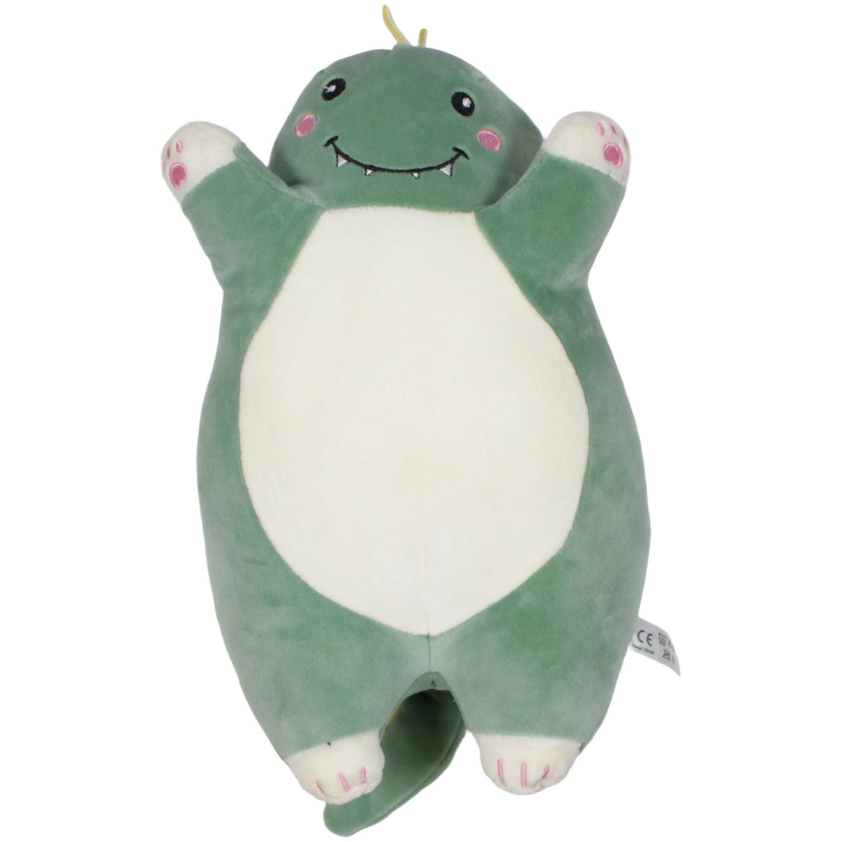 123000019330 Nanu - Nana Süßer squishy Dinosaurier Kuscheltier Kumpel Leo 33cm Beige Dinosaurier