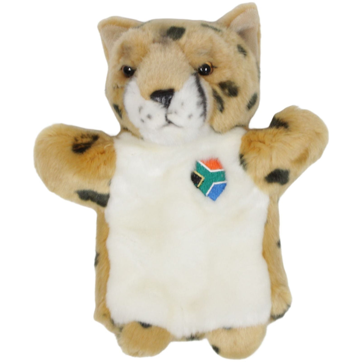 123000019331 Unbekannt Hübscher Leopard Handpuppe Kumpel Leo 23cm Braun ebay - stofftiere