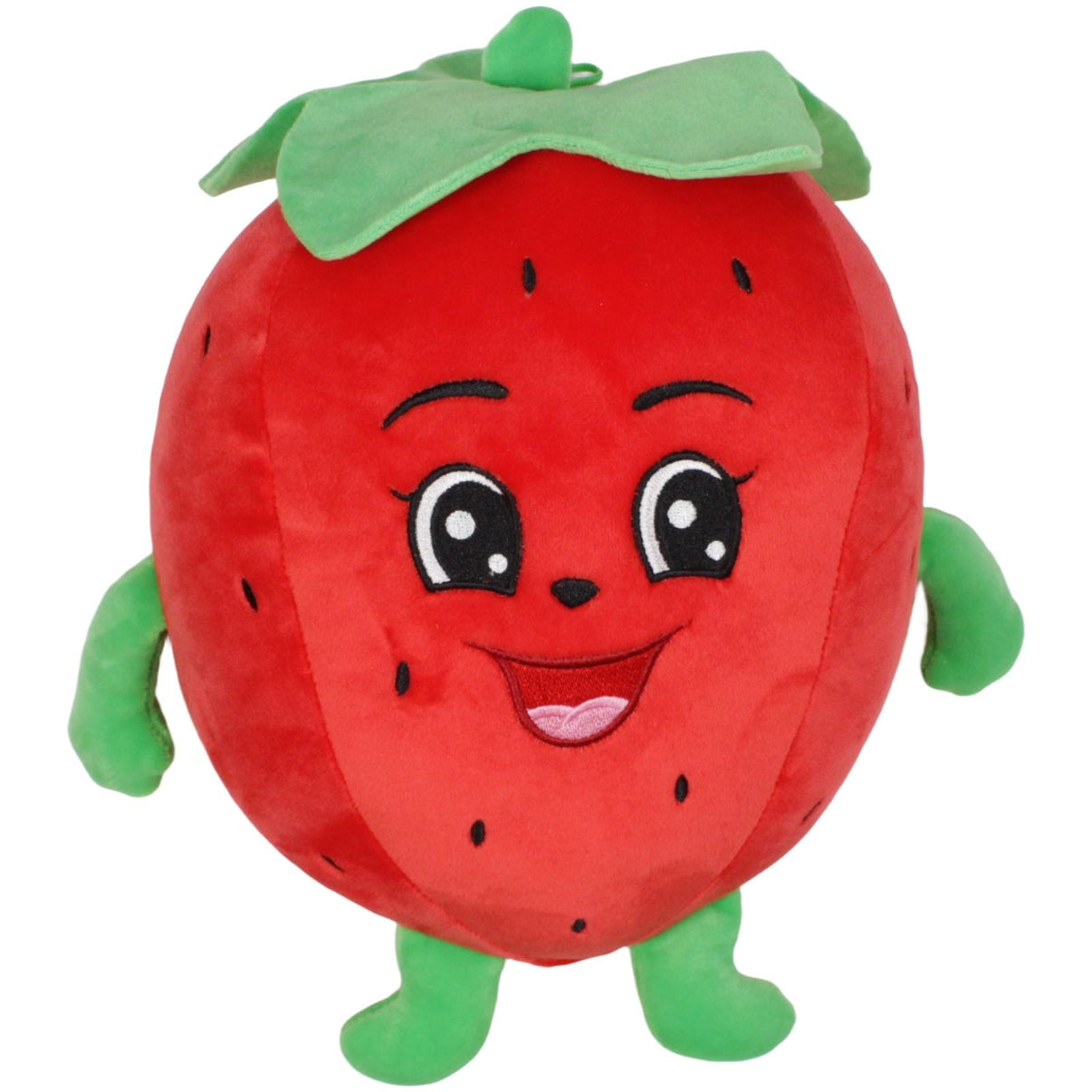 123000019341 FLOTI Flos Toys, süße squishy Erdbeere Plüschfigur Kumpel Leo 30cm ebay - stofftiere Gebraucht