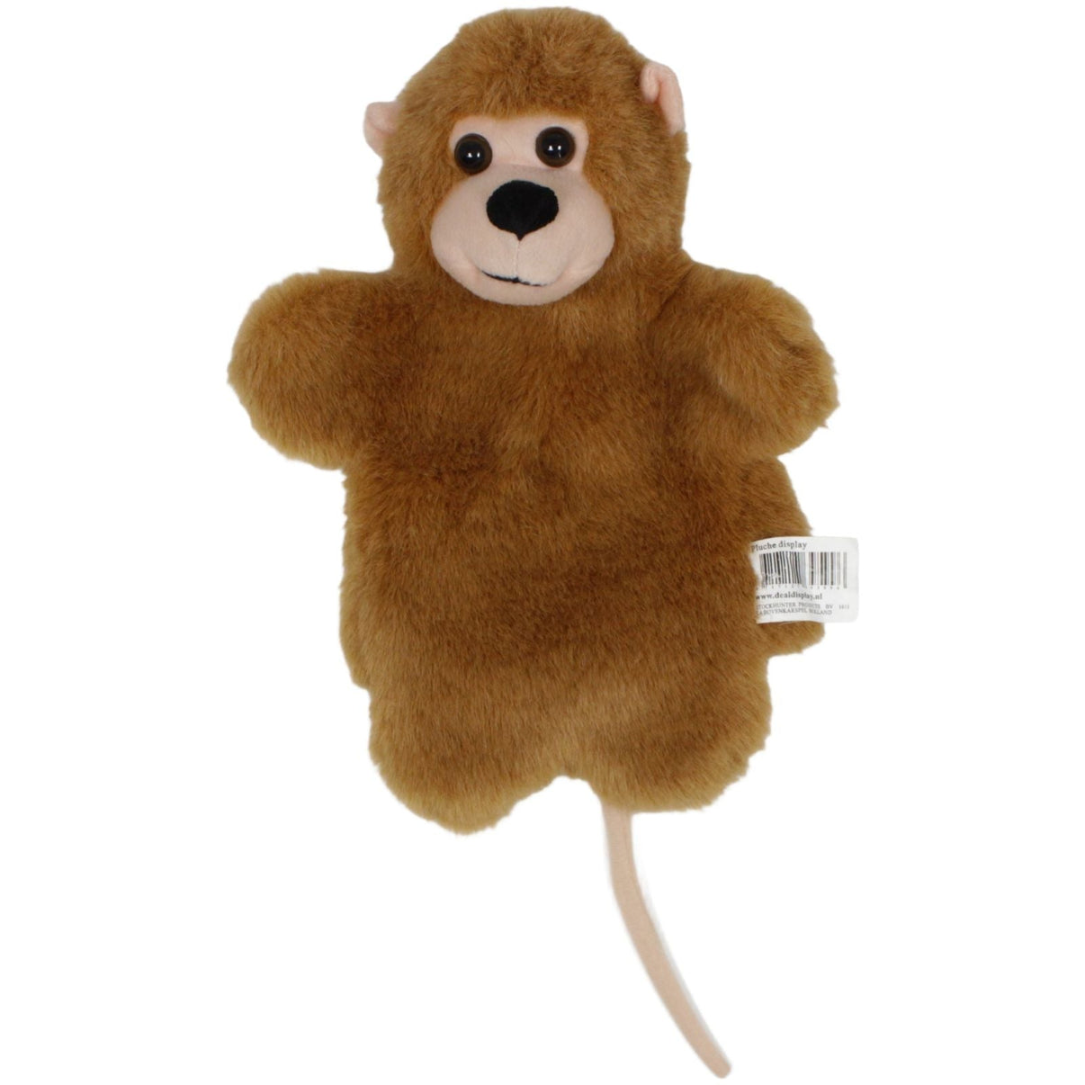 123000019377 Unbekannt Süßer Affe Handpuppe Kumpel Leo 28cm Affe Braun