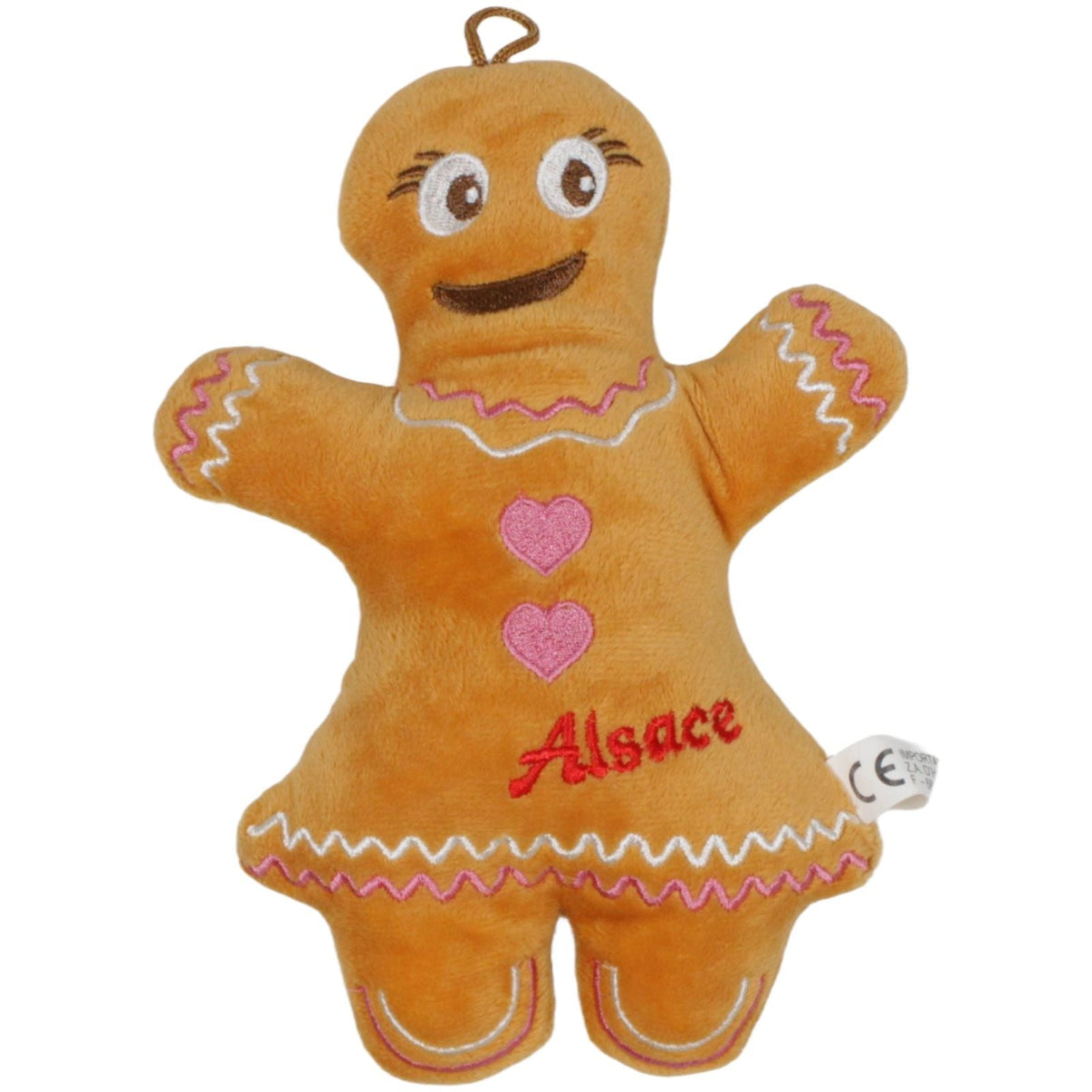 123000019392 RODA Lebkuchenfrau "Alsace" Plüschfigur Kumpel Leo 21cm Braun ebay - stofftiere