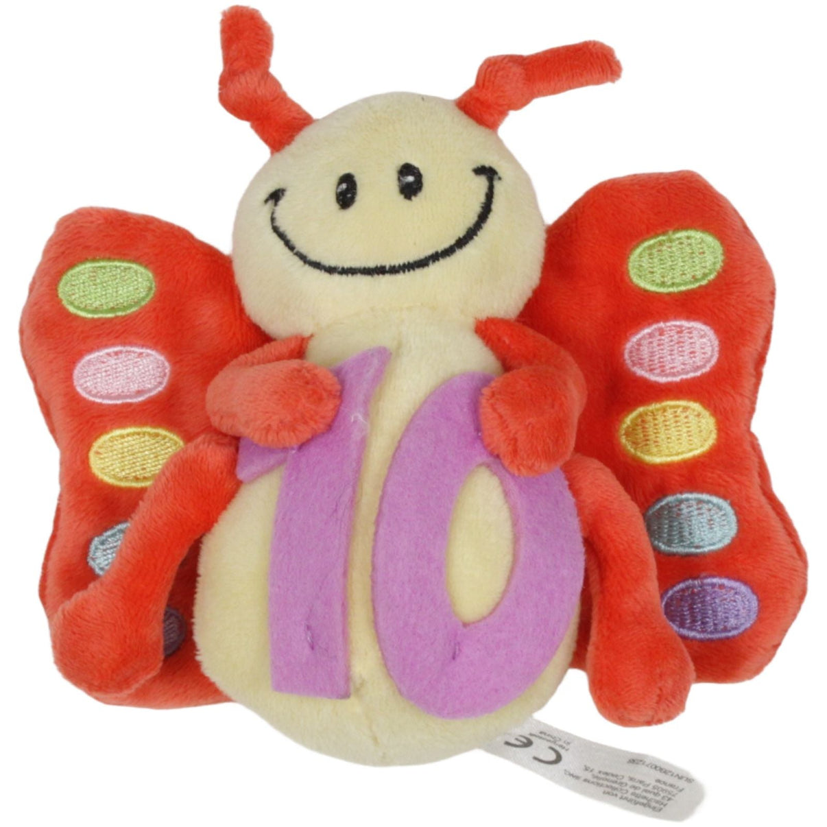 123000019417 Jemini Süßer Schmetterling mit 10 Kuscheltier Kumpel Leo 13cm ebay - stofftiere Gebraucht