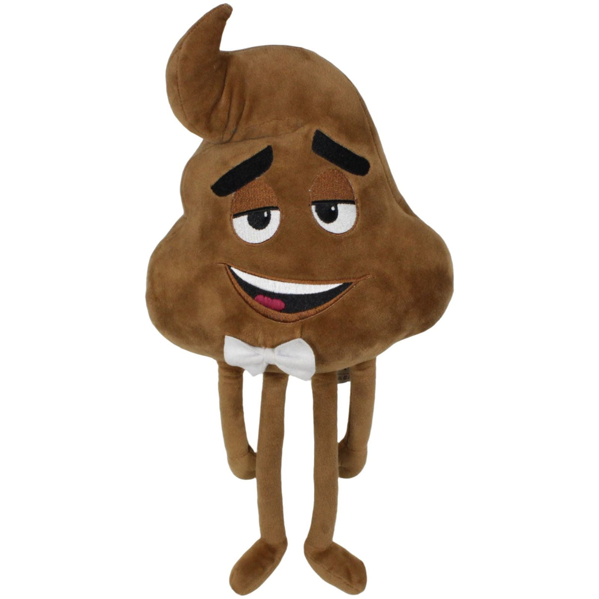123000019439 Whitehouse Leisure Schlenker Poop aus Emoji: Der Film, XL Plüschfigur Kumpel Leo 2022 40cm Braun