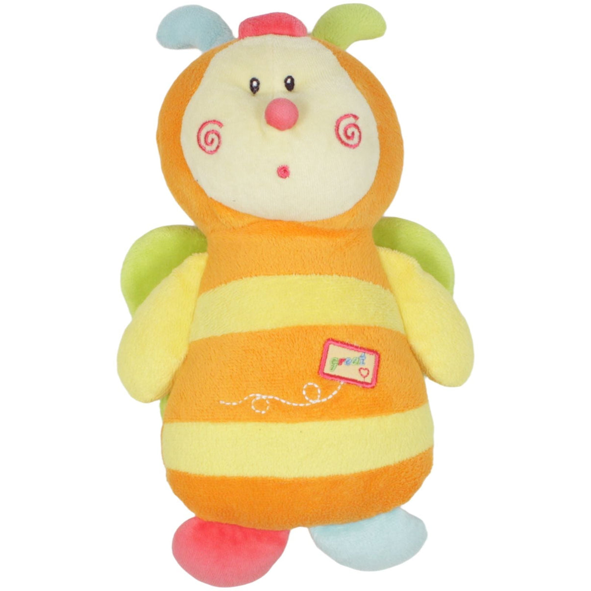 123000019461 Unbekannt Bunte Biene Kuscheltier Kumpel Leo 30cm Biene ebay - stofftiere