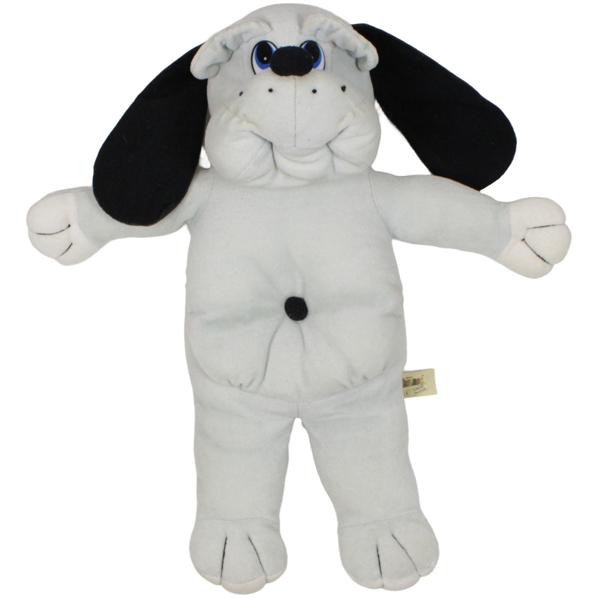 123000019478 Heunec Süßer XL Schlenker Hund, weiß Kuscheltier Kumpel Leo 40cm _Vintage_ ebay - 20 - stofftiere