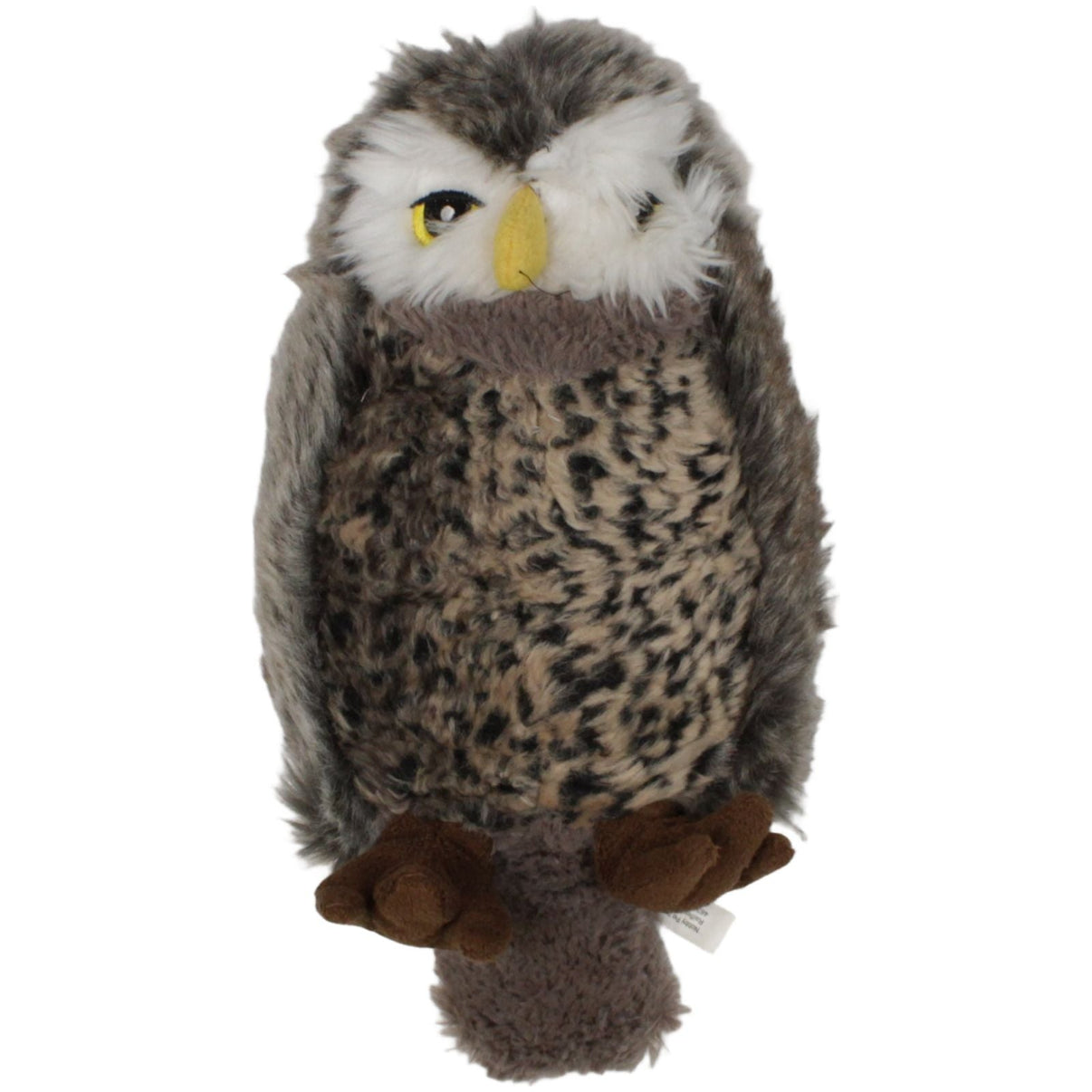 123000019498 Beeztees Eule mit Quietscher Hundespielzeug Kumpel Leo 27cm Braun ebay - stofftiere