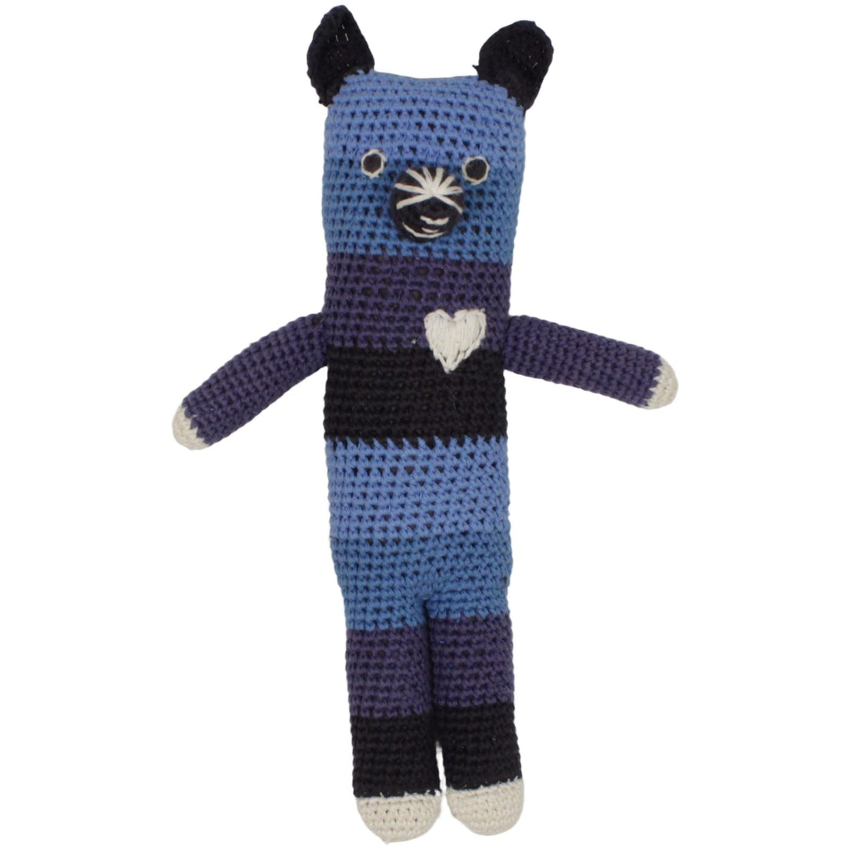 123000019508 anne - claire petit Gehäkelte Katze mit Glocke, blau Kuscheltier Kumpel Leo 30cm ebay - 20 - stofftiere Gebraucht