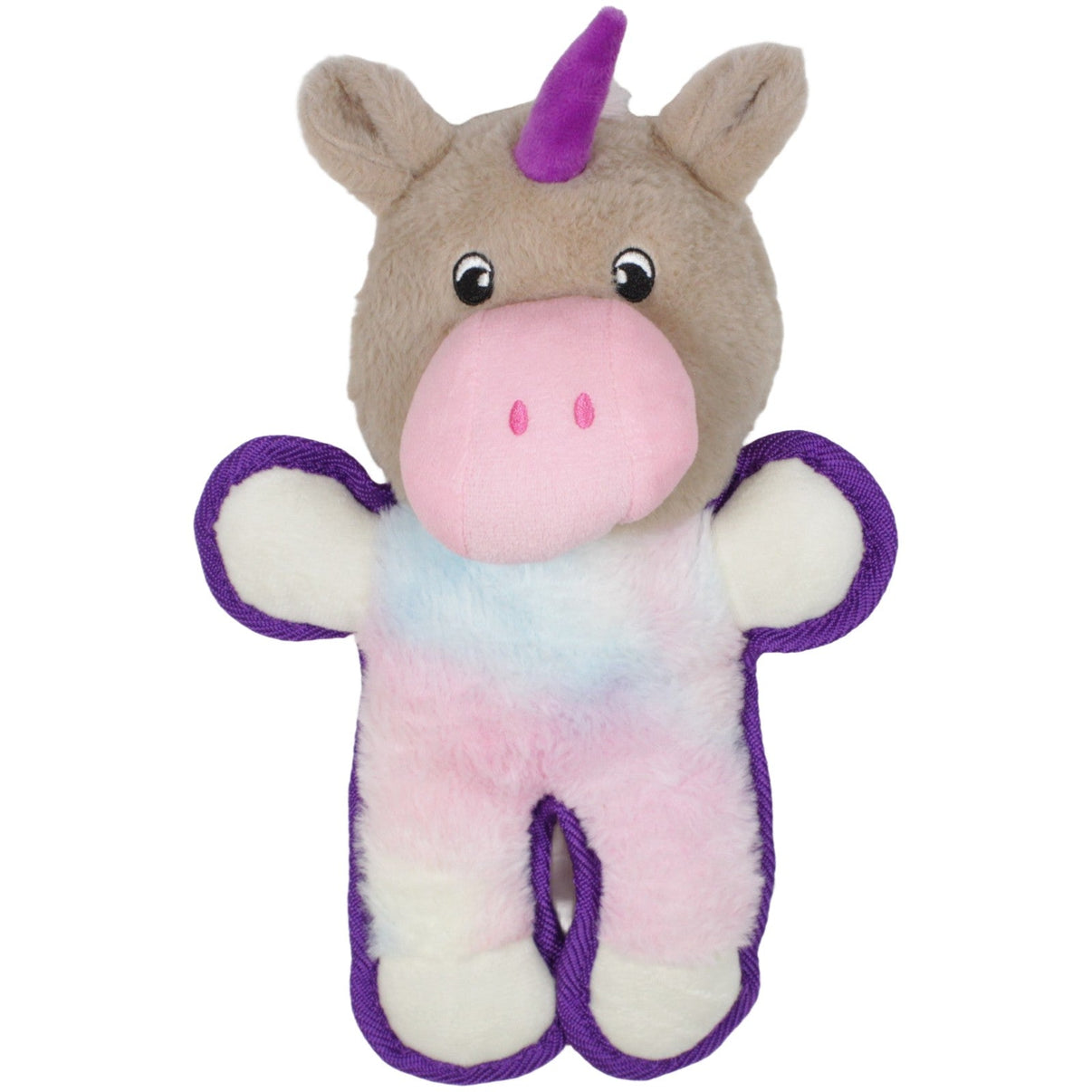 123000019525 TEDI Buntes Einhorn mit braunem Kopf Kuscheltier Kumpel Leo 30cm ebay - 20 - stofftiere Einhorn