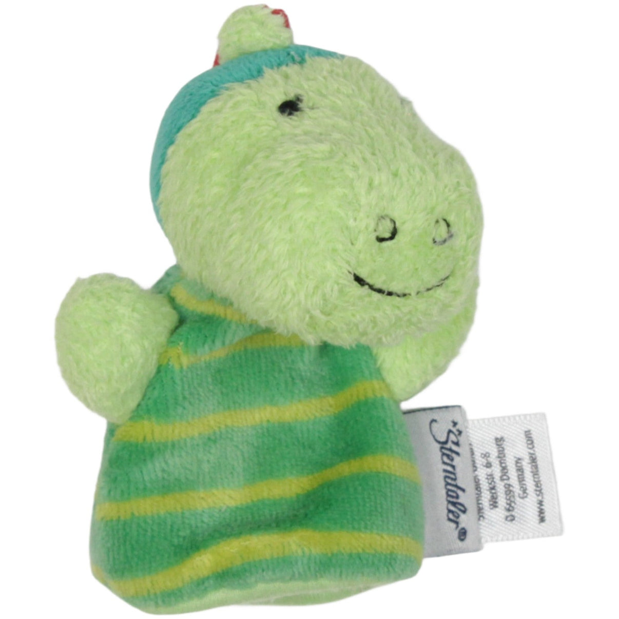 123000019536 Sterntaler Drache, grün Fingerpuppe Kumpel Leo 10cm Drache ebay - stofftiere