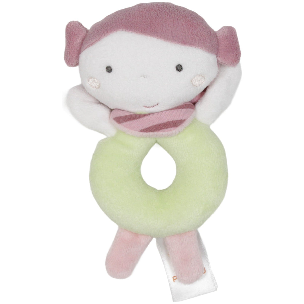 123000019543 PUSBLU Mädchen mit Halstuch Greifling mit Rassel Kumpel Leo 15cm dm dm - drogerie markt