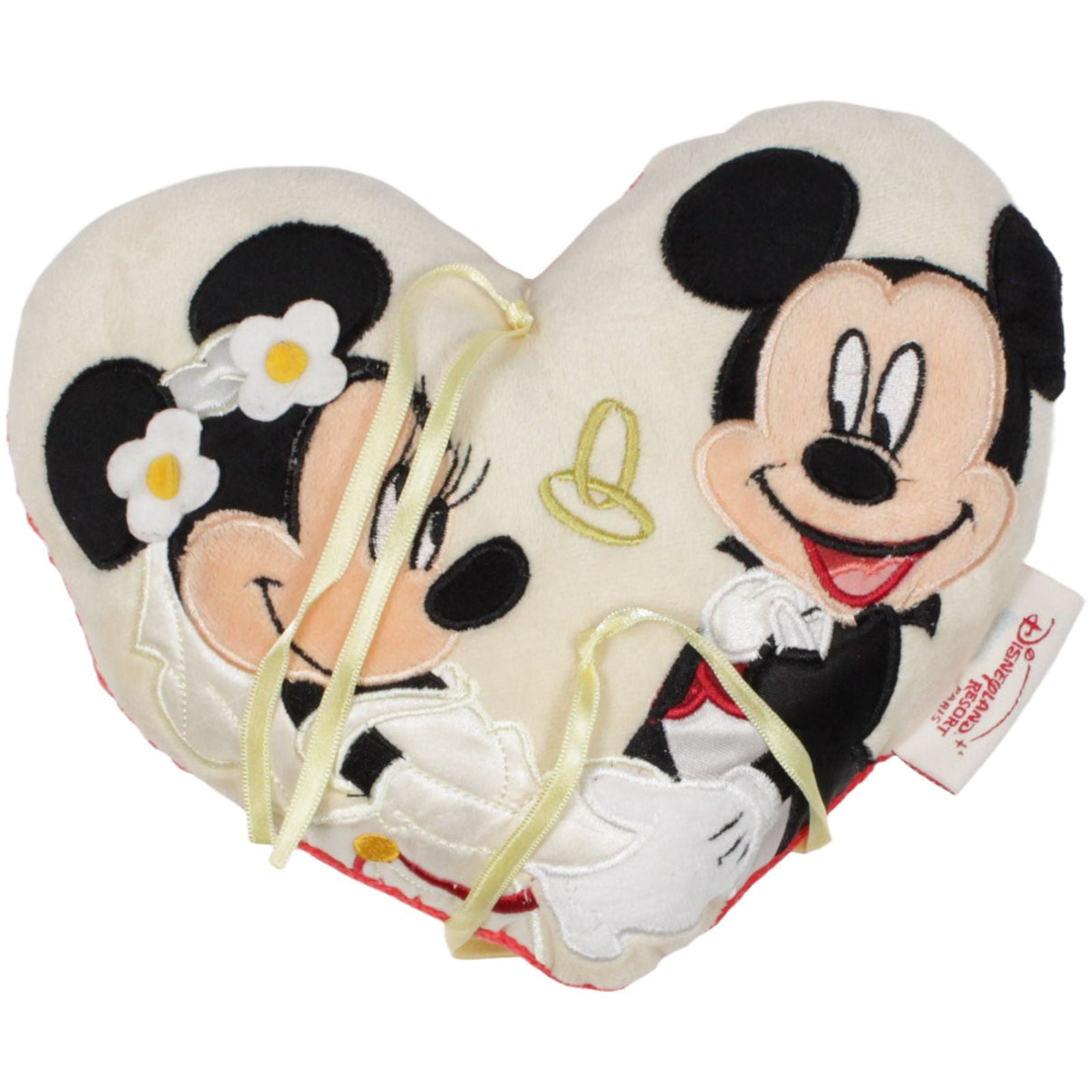 123000019568 Disney Disneyland Resort Paris, Micky & Minnie Maus Ringkissen Kumpel Leo 19cm 22cm Charakter