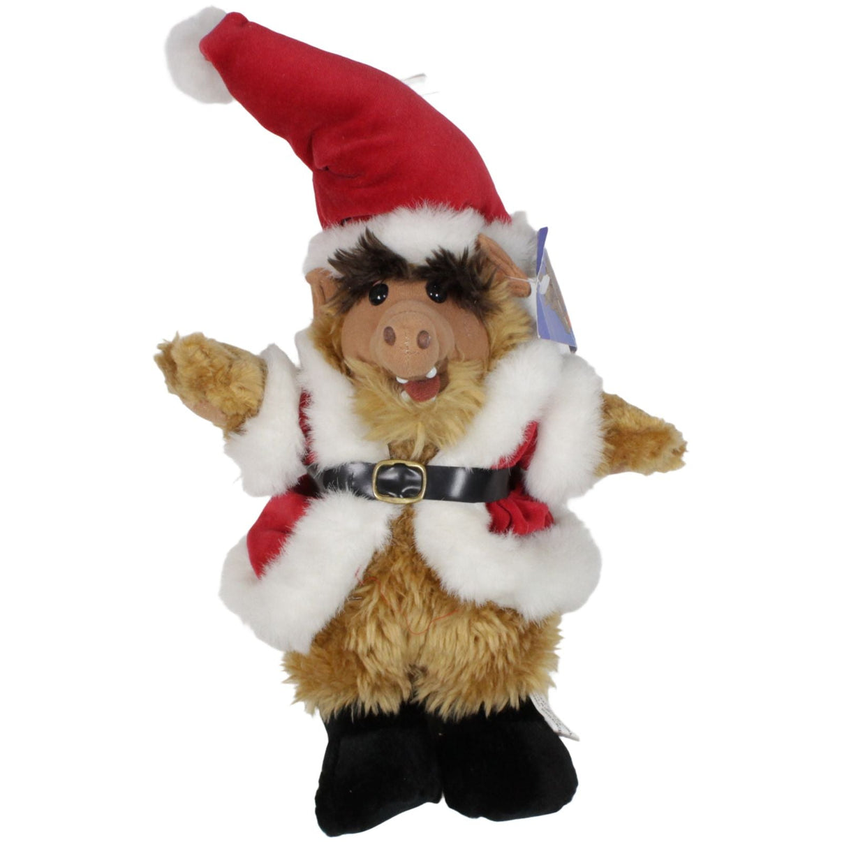 123000019578 PTS SRL Alf in Weihnachtsoutfit, XL Kuscheltier Kumpel Leo 40cm _Vintage_ Alien