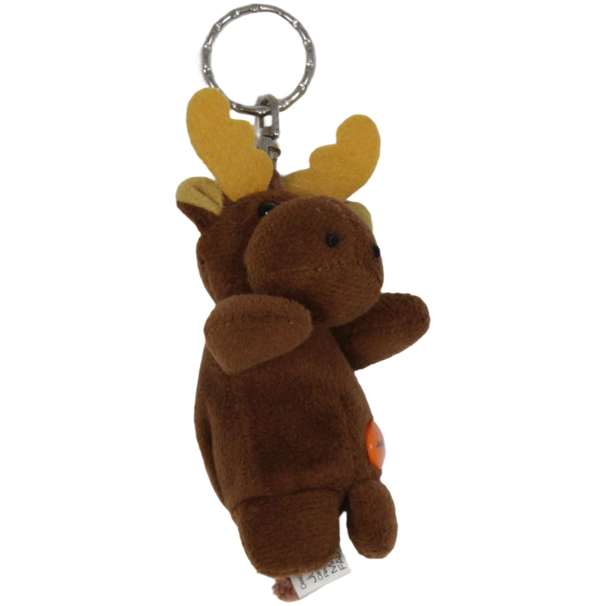 123000019619 Just4U! Süßer Elch Schlüsselanhänger Kumpel Leo 2002 8cm Braun