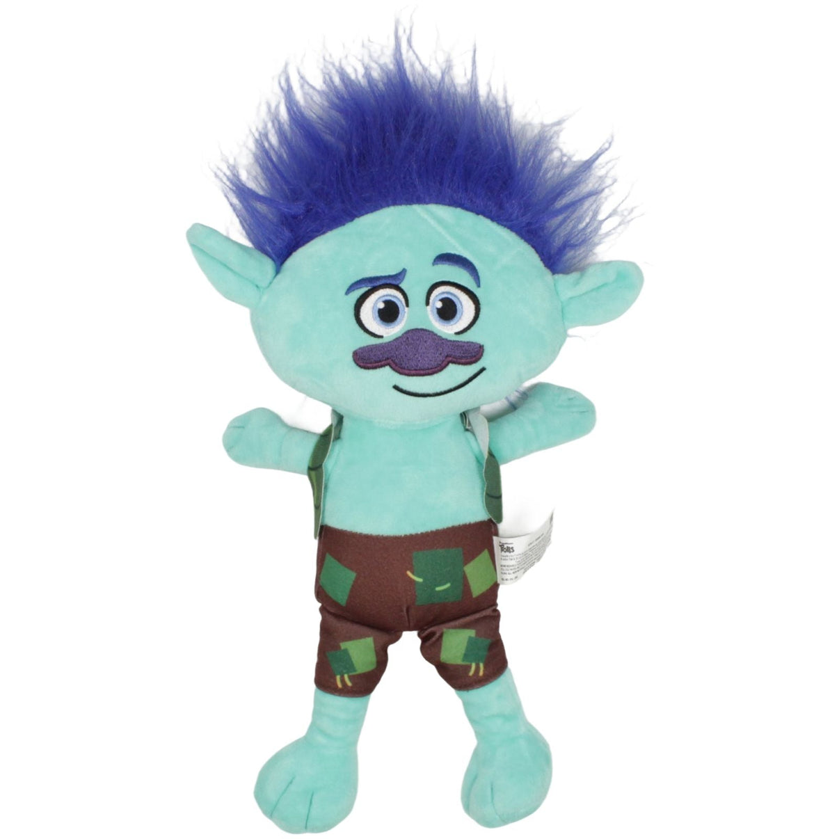 123000019631 Hasbro Branch aus Trolls, groß Plüschfigur Kumpel Leo 15cm 1999 Blau