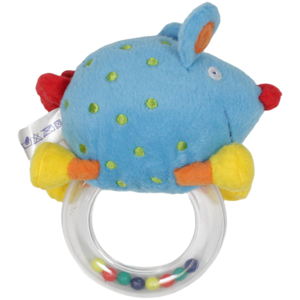123000019645 Babyono Süße blaue Maus mit Punkten Greifling mit Rassel Kumpel Leo 13cm Blau ebay - baby - sonstiges