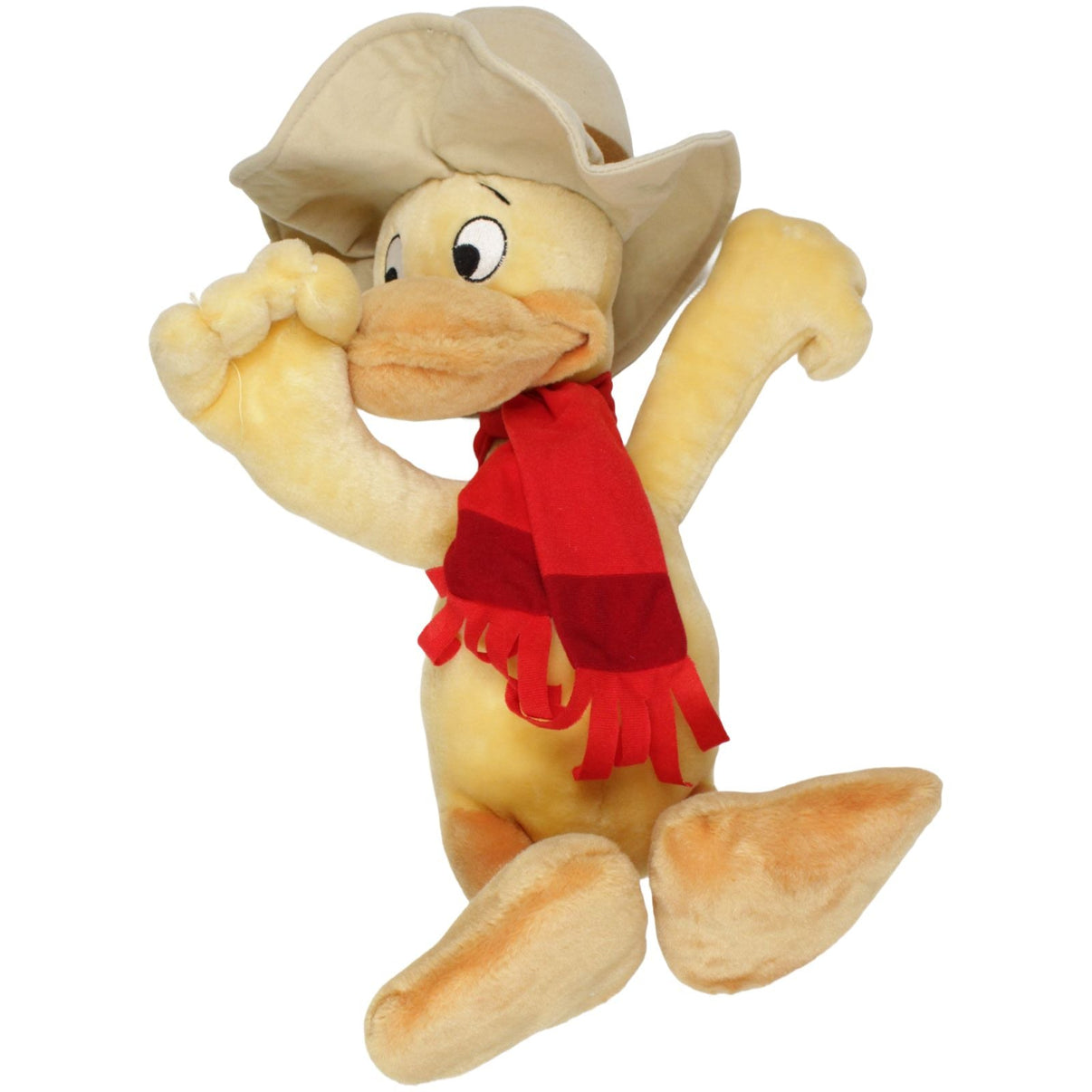 123000019654 Basik Europe XL Alfred J. Kwak Schal & Hut (ohne Schwert) Kuscheltier Kumpel Leo 45cm _Vintage_ Charakter