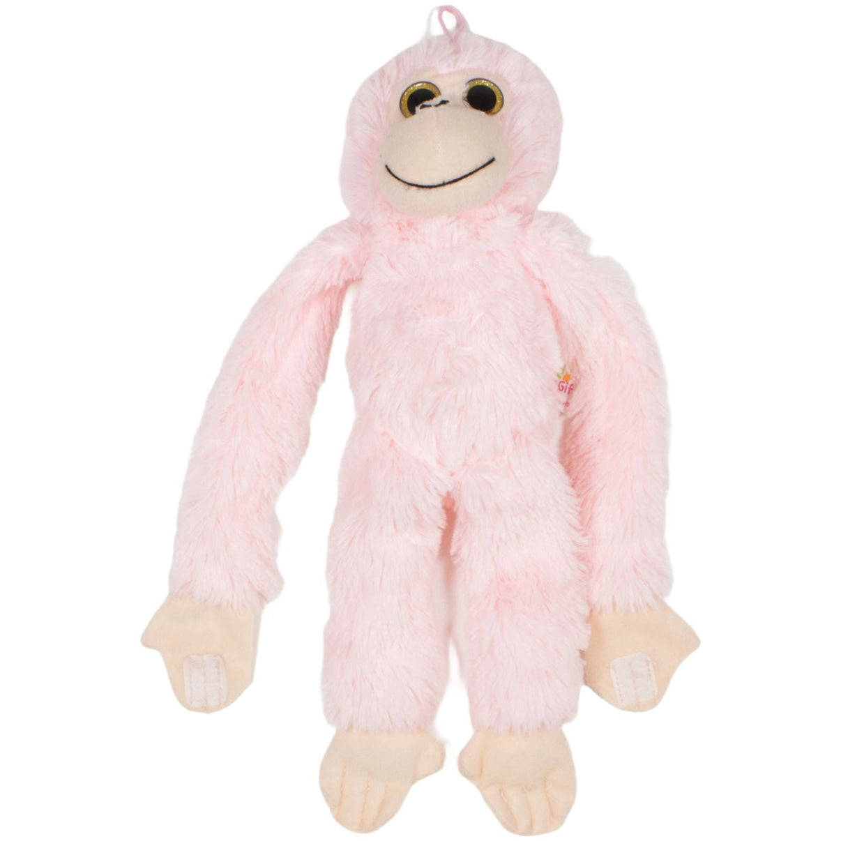 123000019661 Apex Gifts Rosa Hänge - Affe mit Klett - Händen Kuscheltier Kumpel Leo 39cm Affe ebay - stofftiere