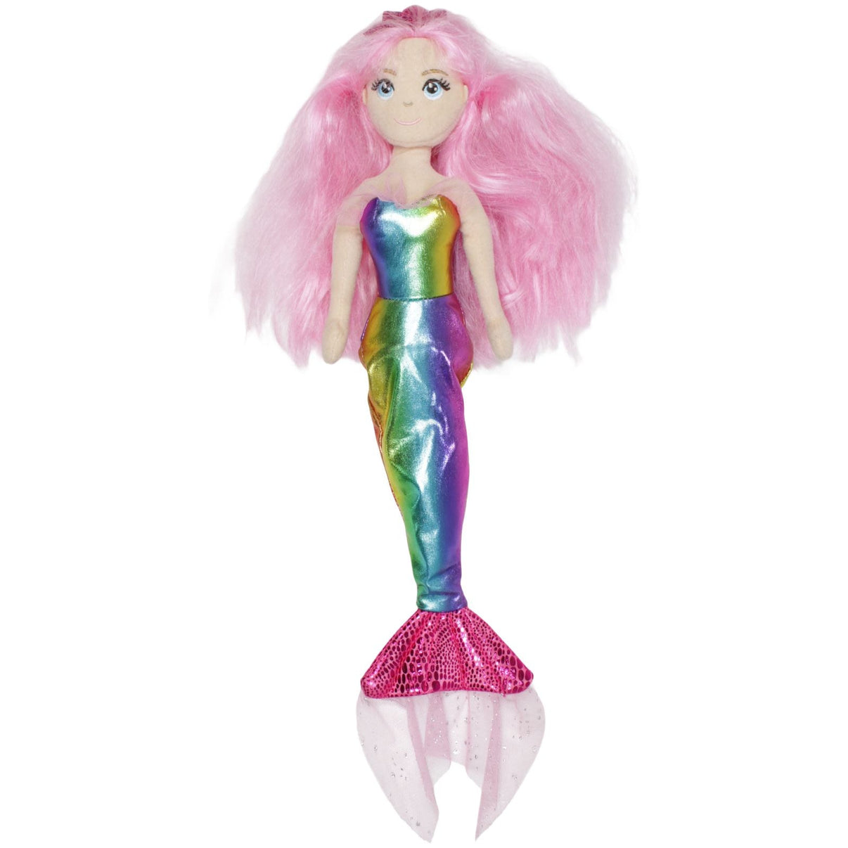 123000019678 Aurora Sea Sparkles, Meerjungfrau Nanda Plüschfigur Kumpel Leo 52cm Blau ebay - 20 - stofftiere