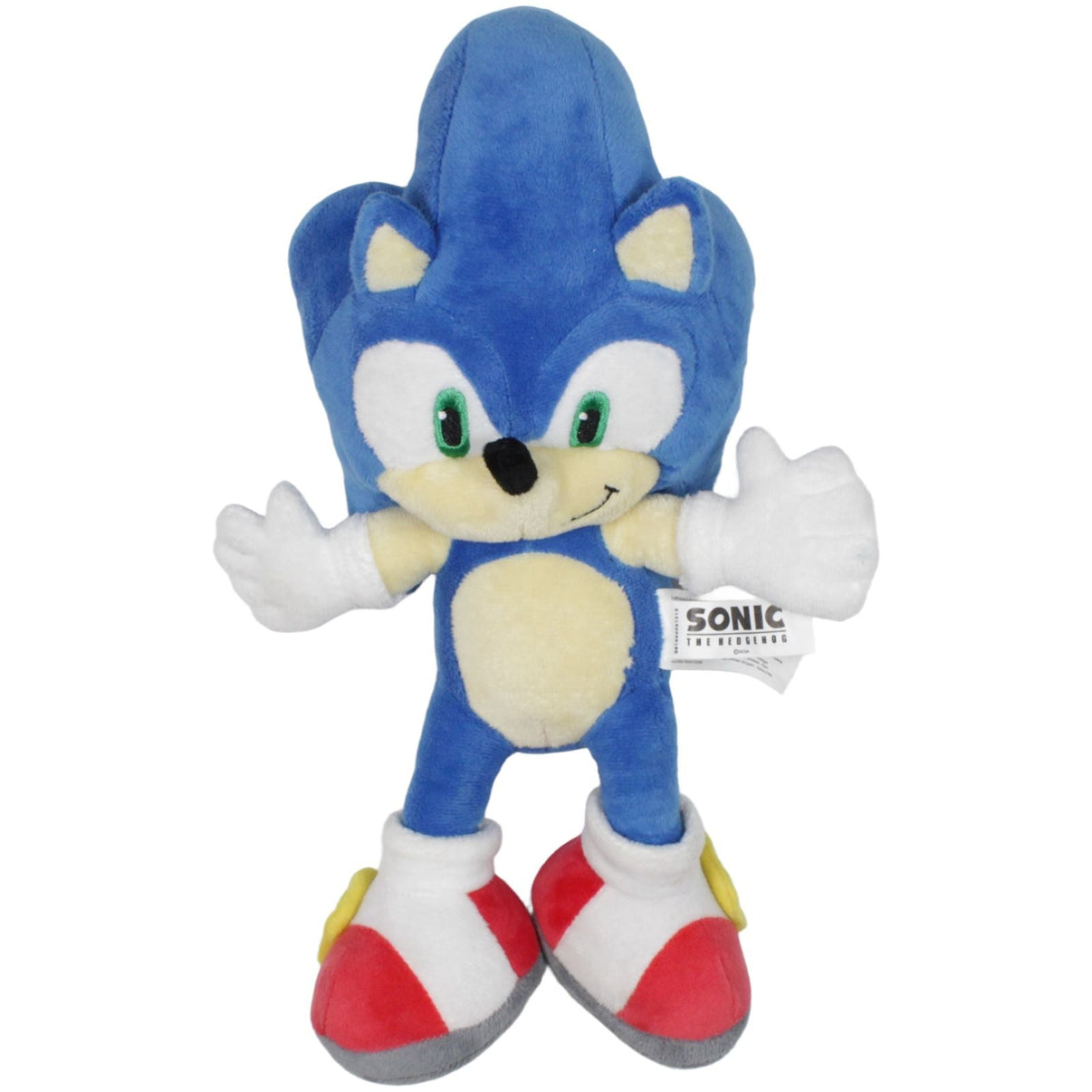123000019737 Sega Amusements Europe Sonic the Hedgehog Kuscheltier Kumpel Leo 36cm Beige Blau