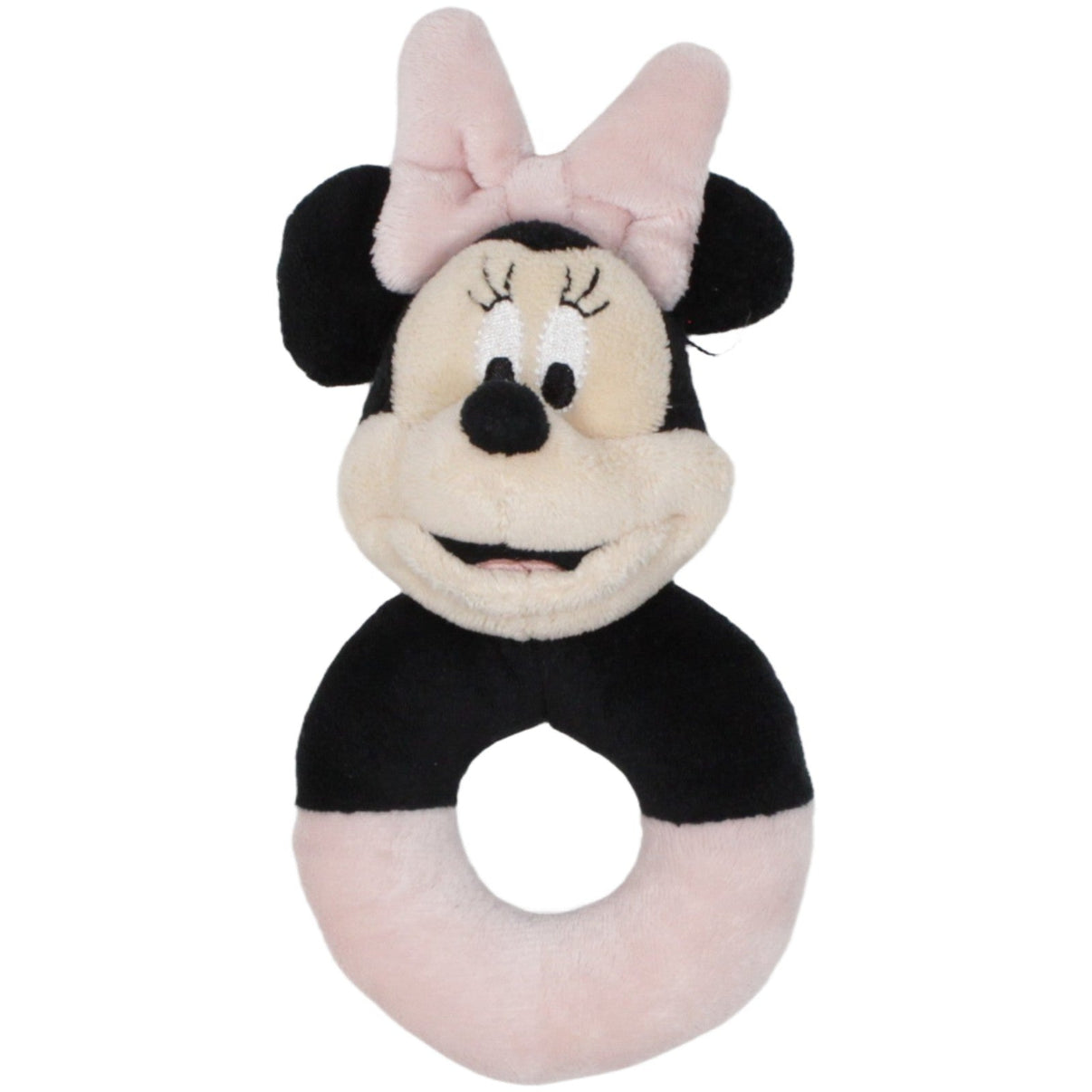 123000019761 Unbekannt Minnie Maus ,schwarz - rosa Greifling mit Rassel Kumpel Leo 18cm Charakter ebay - baby - sonstiges
