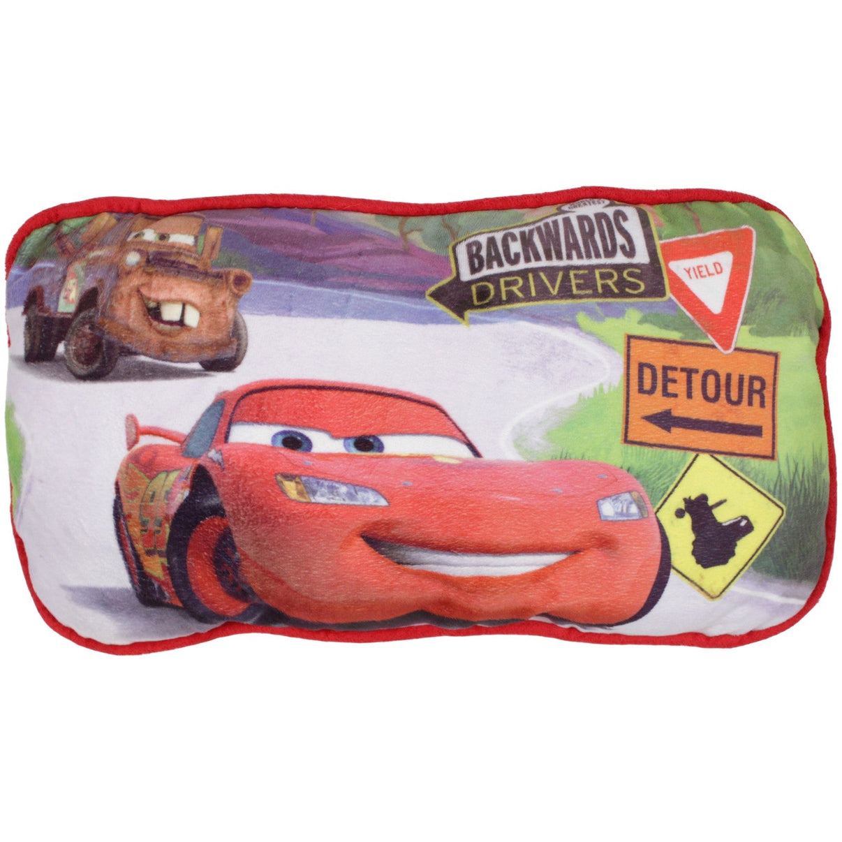123000019802 DETEXPOL Lightning McQueen & Hook aus Disney Cars Kissen Kumpel Leo 2018 25cm 45cm