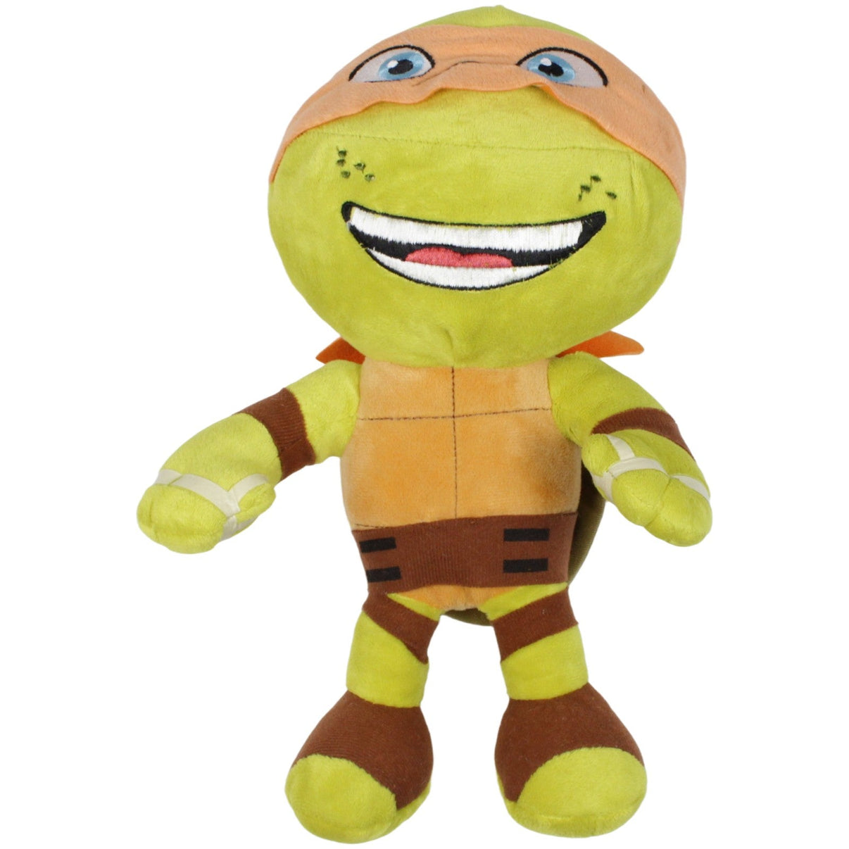 123000019954 Play by Play Michelangelo aus Teenage Mutant Ninja Turtles Plüschfigur Kumpel Leo 2023 30cm Charakter