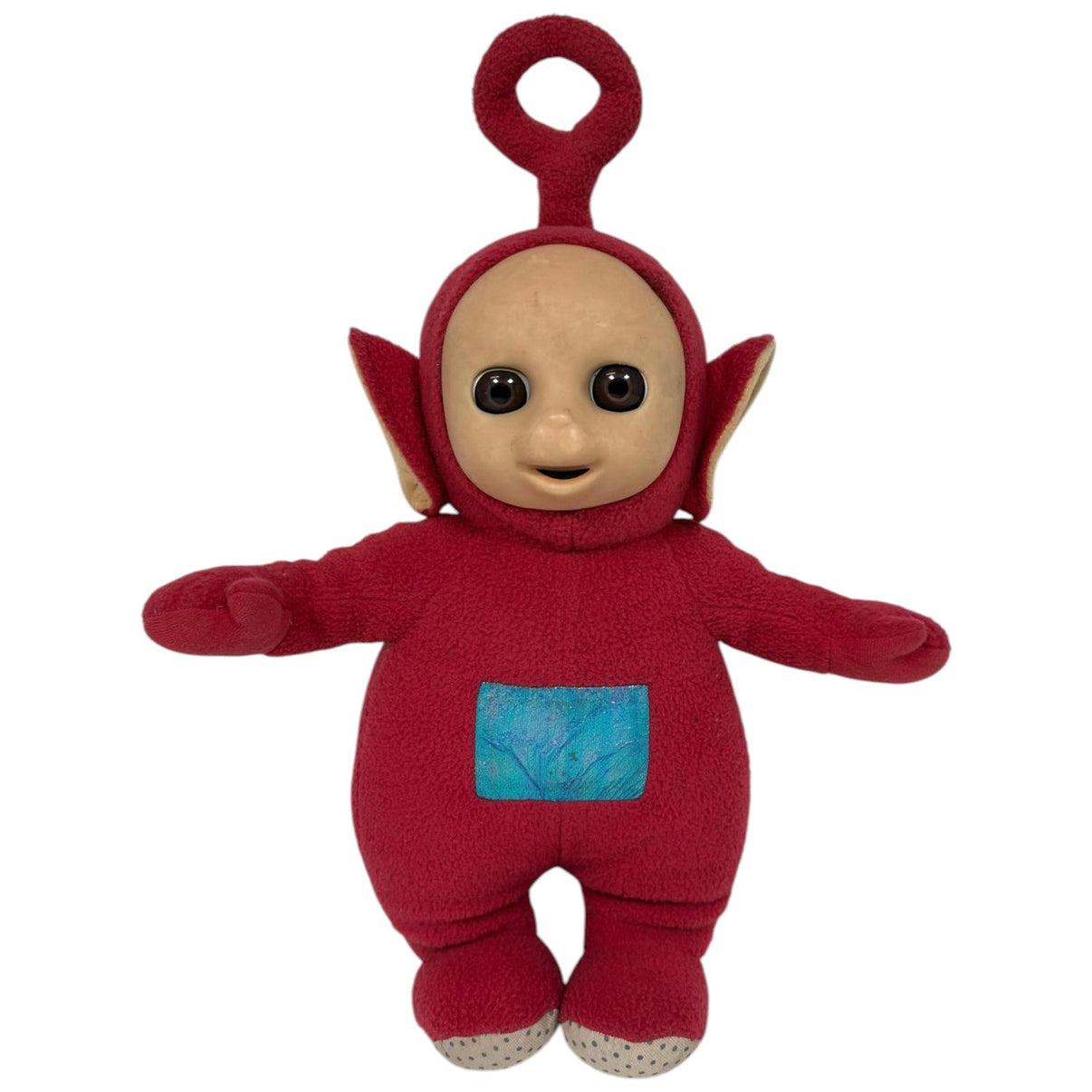 123000019983 Golden Bear Teletubbies, sprechender Po Plüschfigur Kumpel Leo 1996 40cm _Vintage_