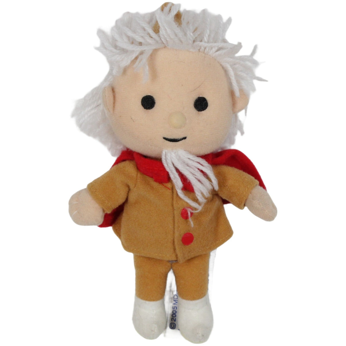 123000020004 Heunec Unser Sandmännchen mit brauner Kleidung Plüschfigur Kumpel Leo 2018 20cm _Vintage_