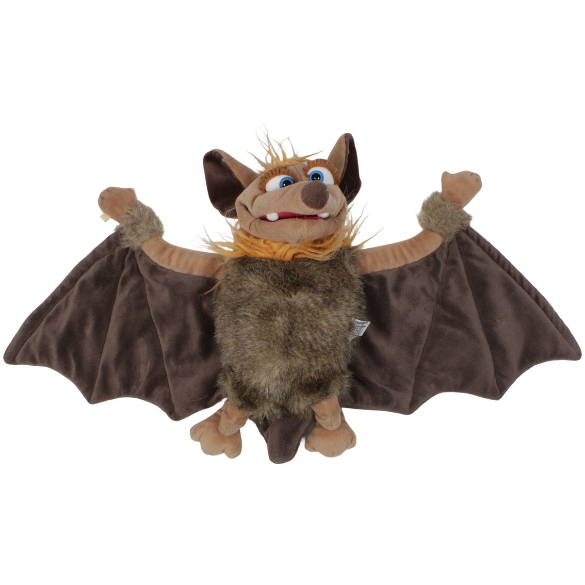123000020055 Living Puppets Tamika die Fledermaus Ganzkörper - Handpuppe Kumpel Leo 35cm 70cm Braun