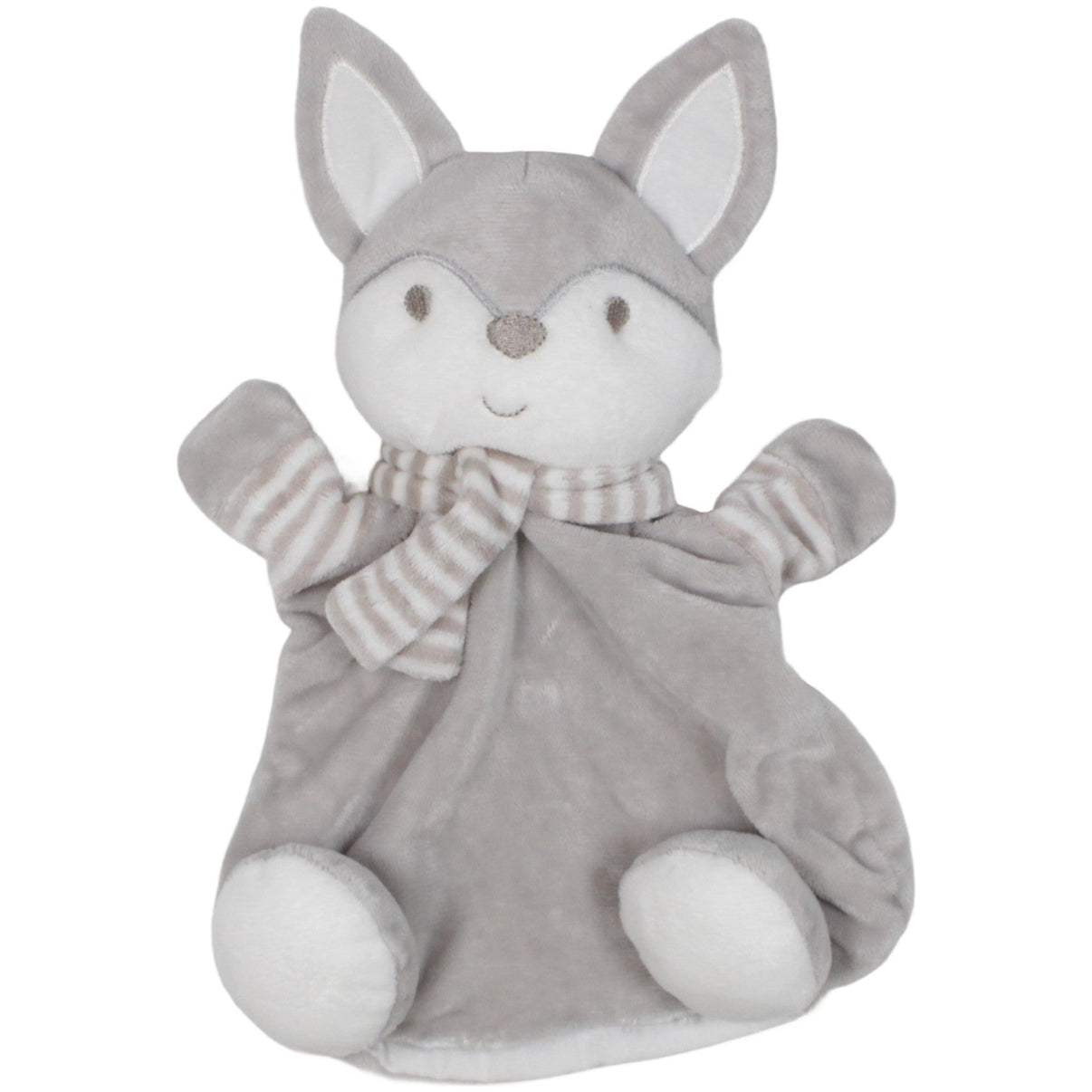123000020061 PUSBLU Fuchs mit Knisterohren & Rassel, grau Handpuppe Kumpel Leo 27cm dm dm - drogerie markt